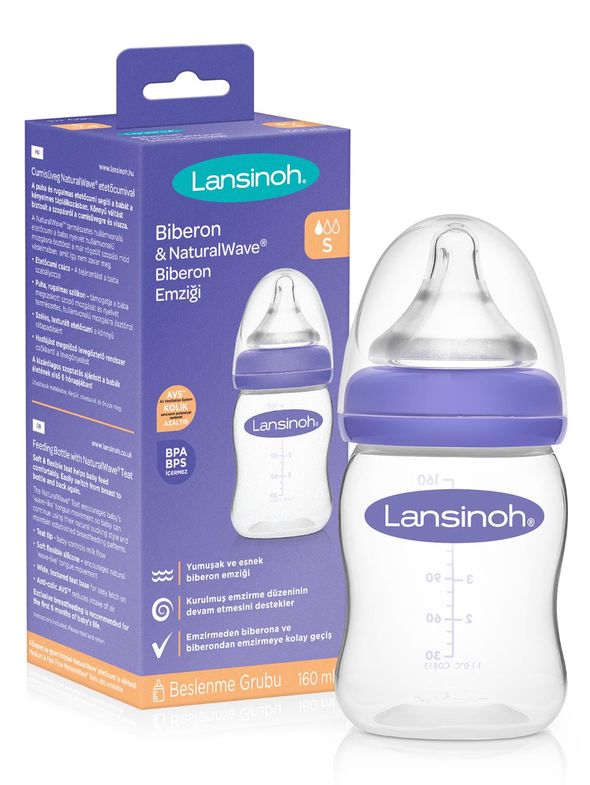 Lansinoh PP Biberon 160 Ml