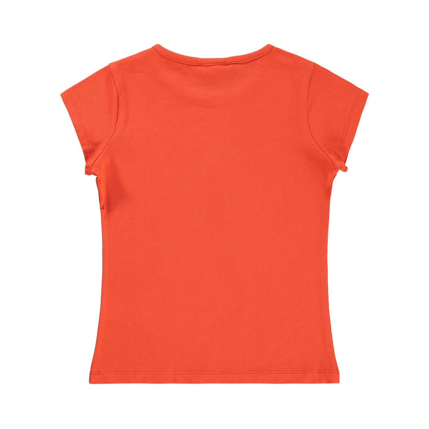 Civil Girls Basic 10-13 Yaş Tişört - Turuncu