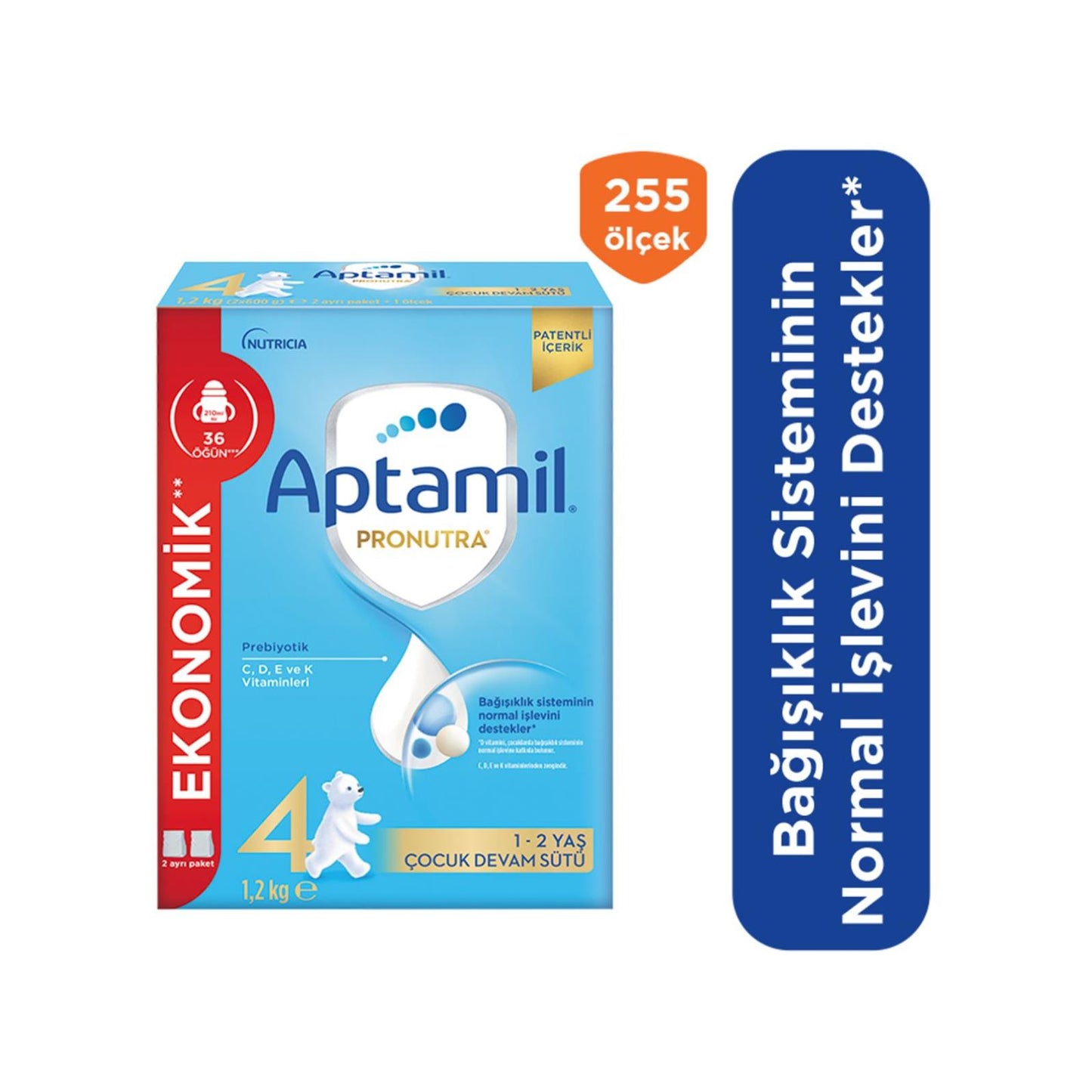 Aptamil 4 Çocuk Devam Sütü 1200 g 1 Yaş+