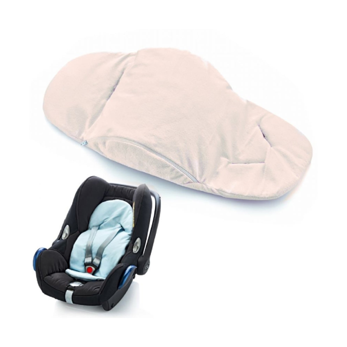 Baby Jem Ana Kucağı Bel Desteği - Beyaz