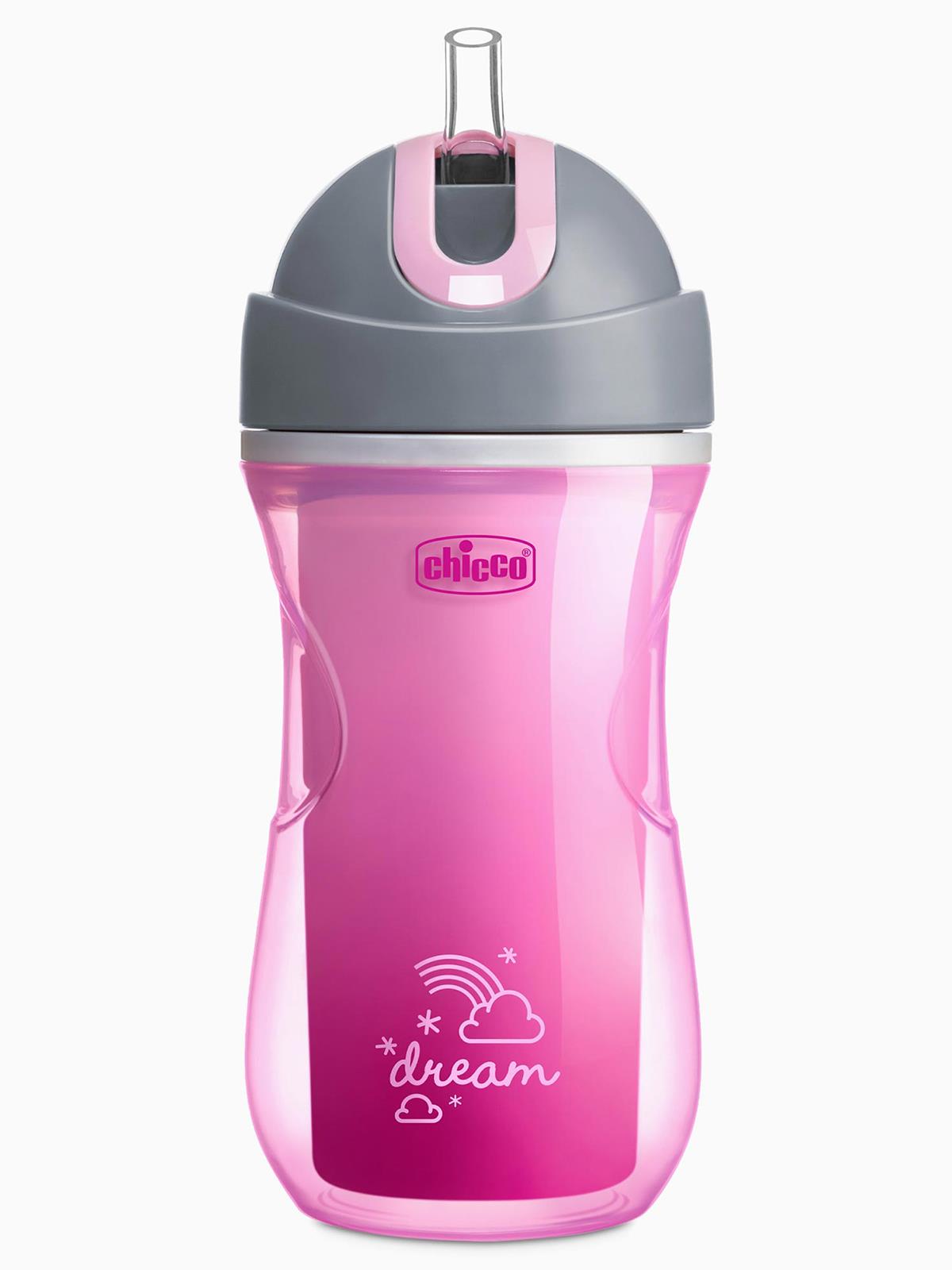 Chicco Isı Yalıtımlı Sport Bardak Pipetli 14 Ay+ - Bej