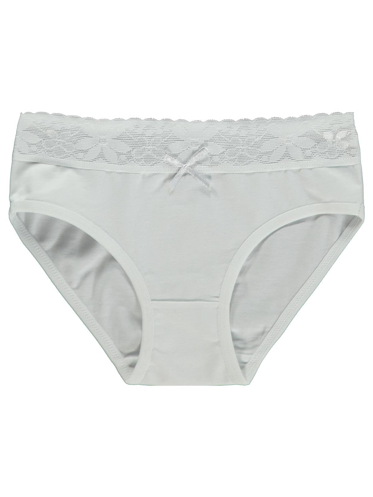 Artı Çorap Classic 3'lü Kız Slip Set - Beyaz