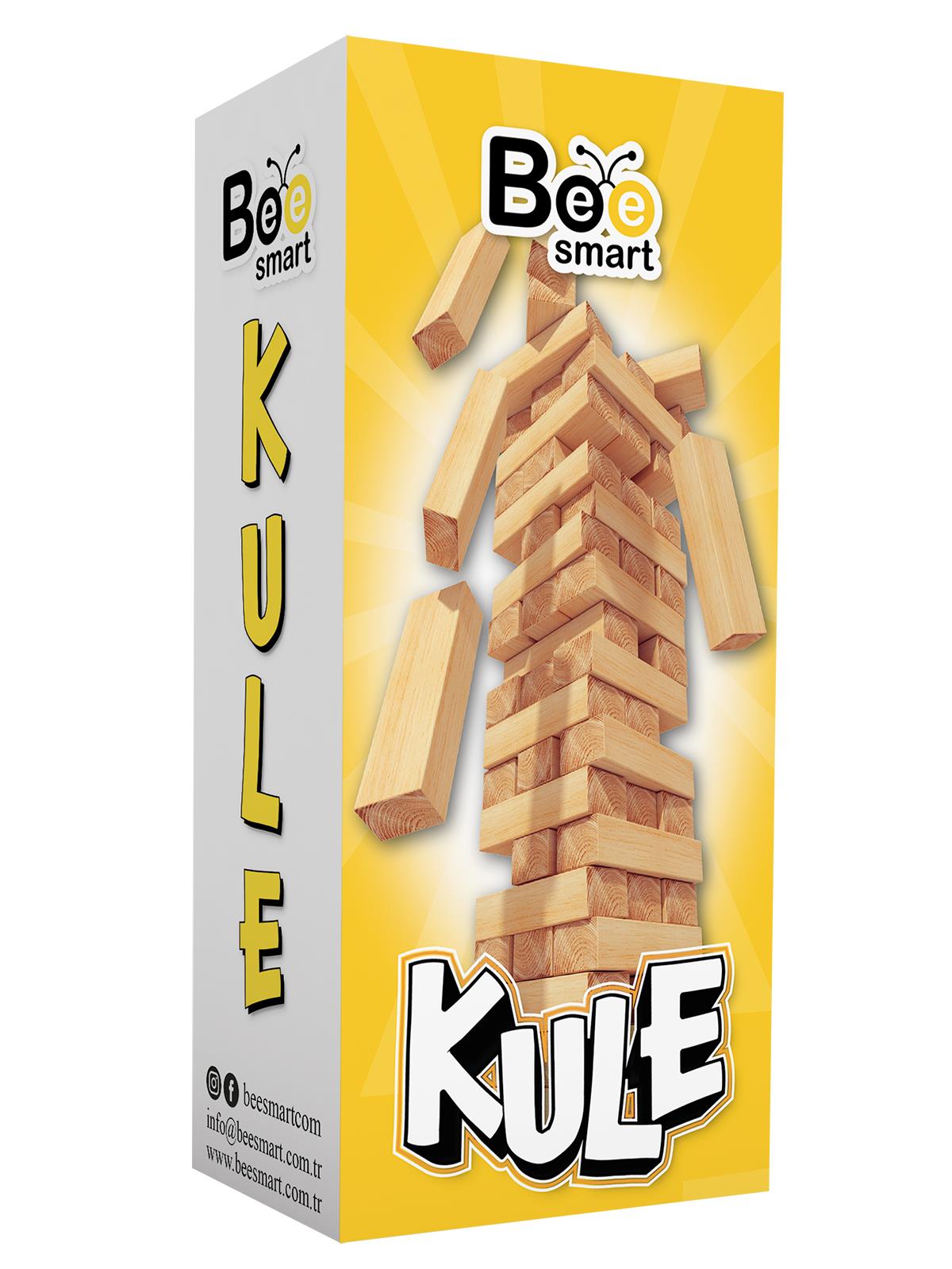 Bee Smart Kutulu Ahşap Kule Oyuncak