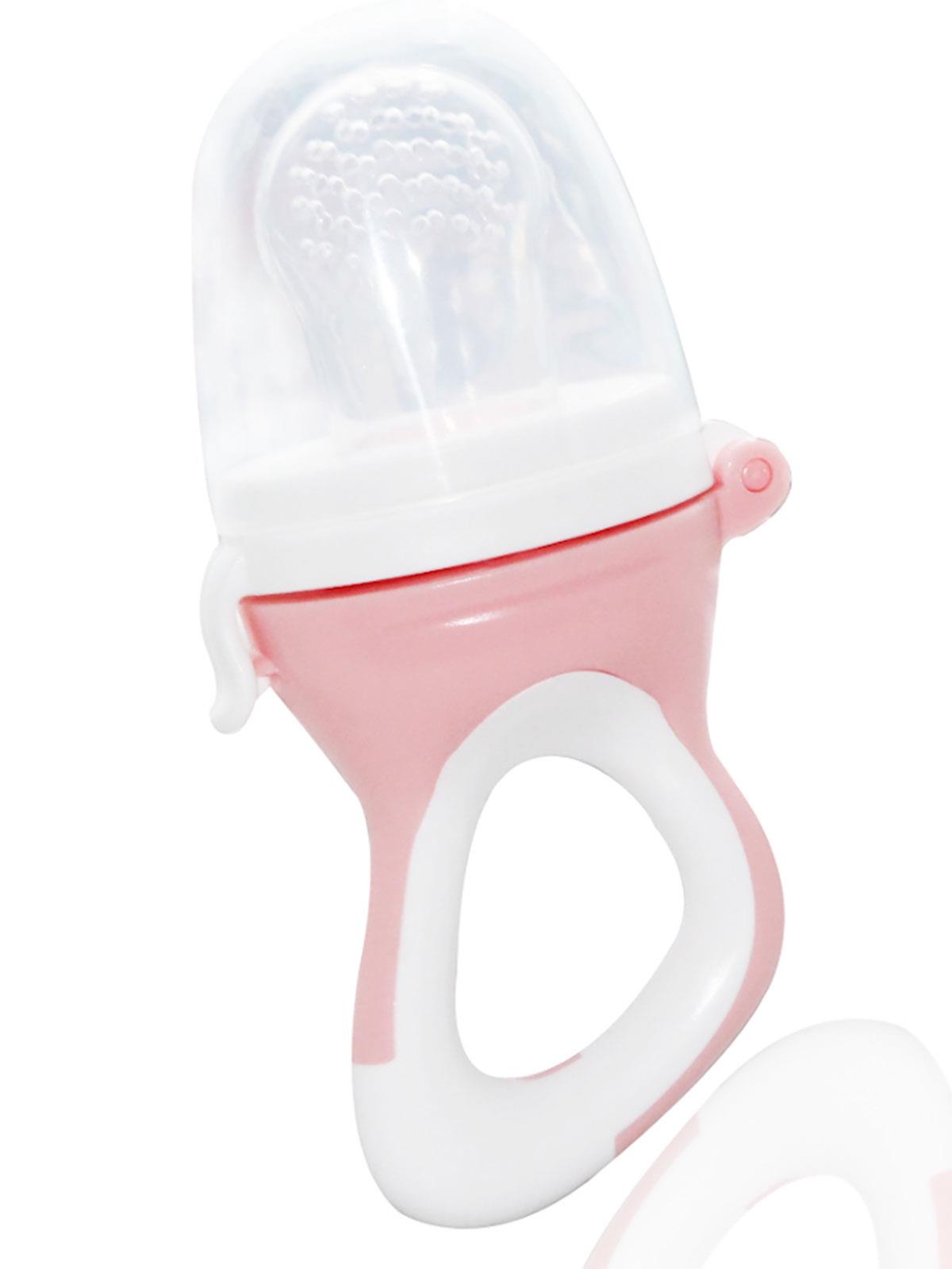 Babyjem Silikon Uçlu Meyve Sebze Emziği - Pembe
