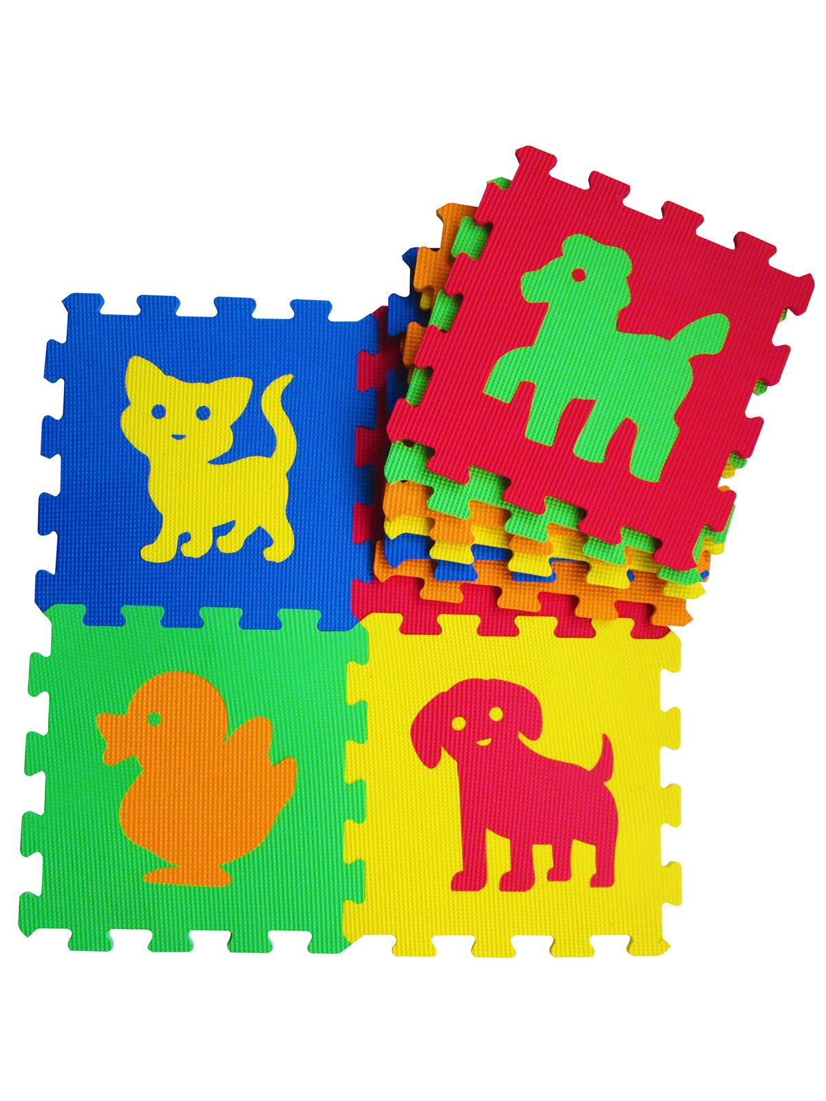 Akar Oyuncak Eco Eva Oyun Matı Hayvanlar 33x33 Cm - Standart