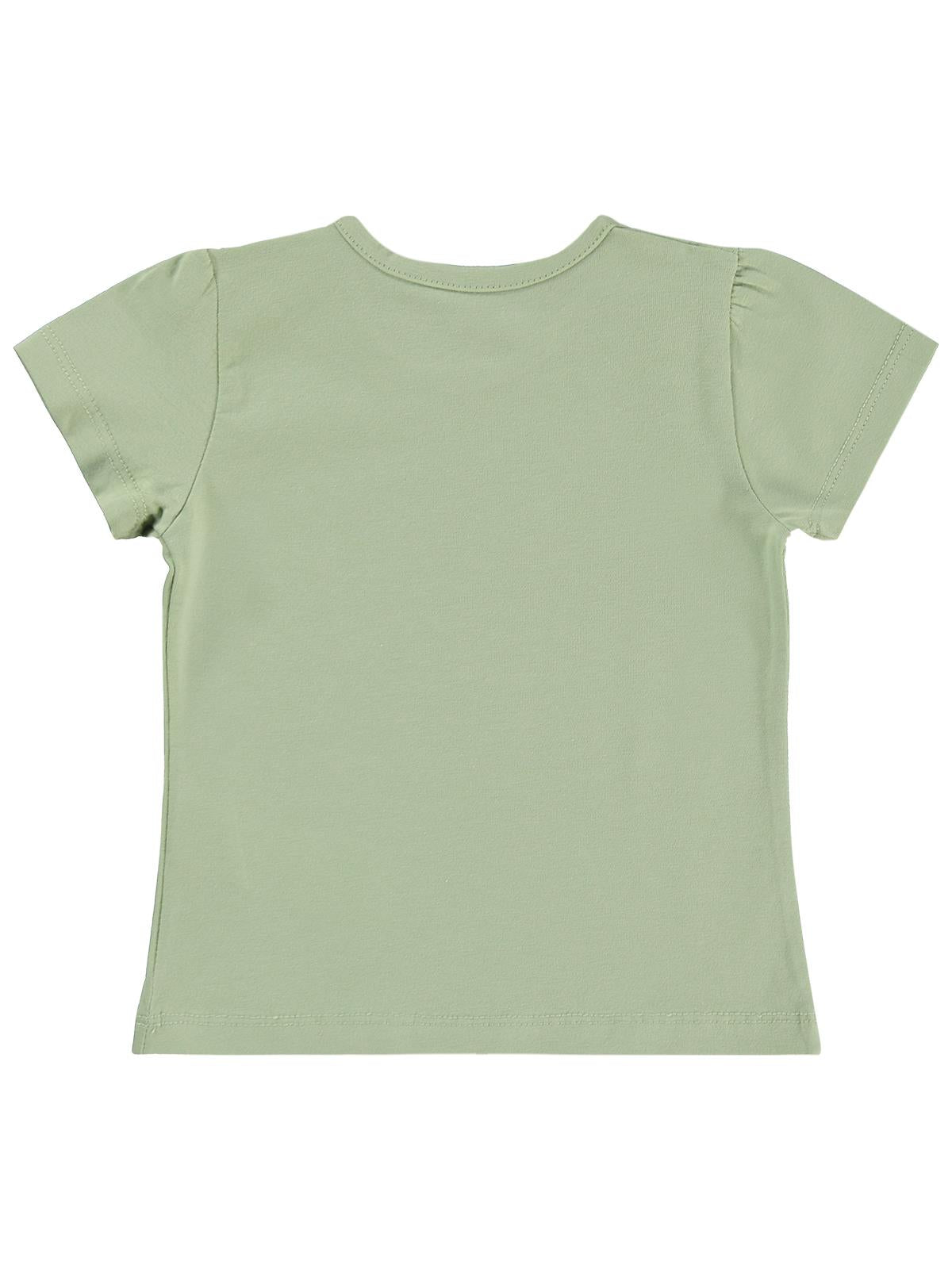 Civil Baby Kız Bebek Tişört 6-18 Ay - Yeşil