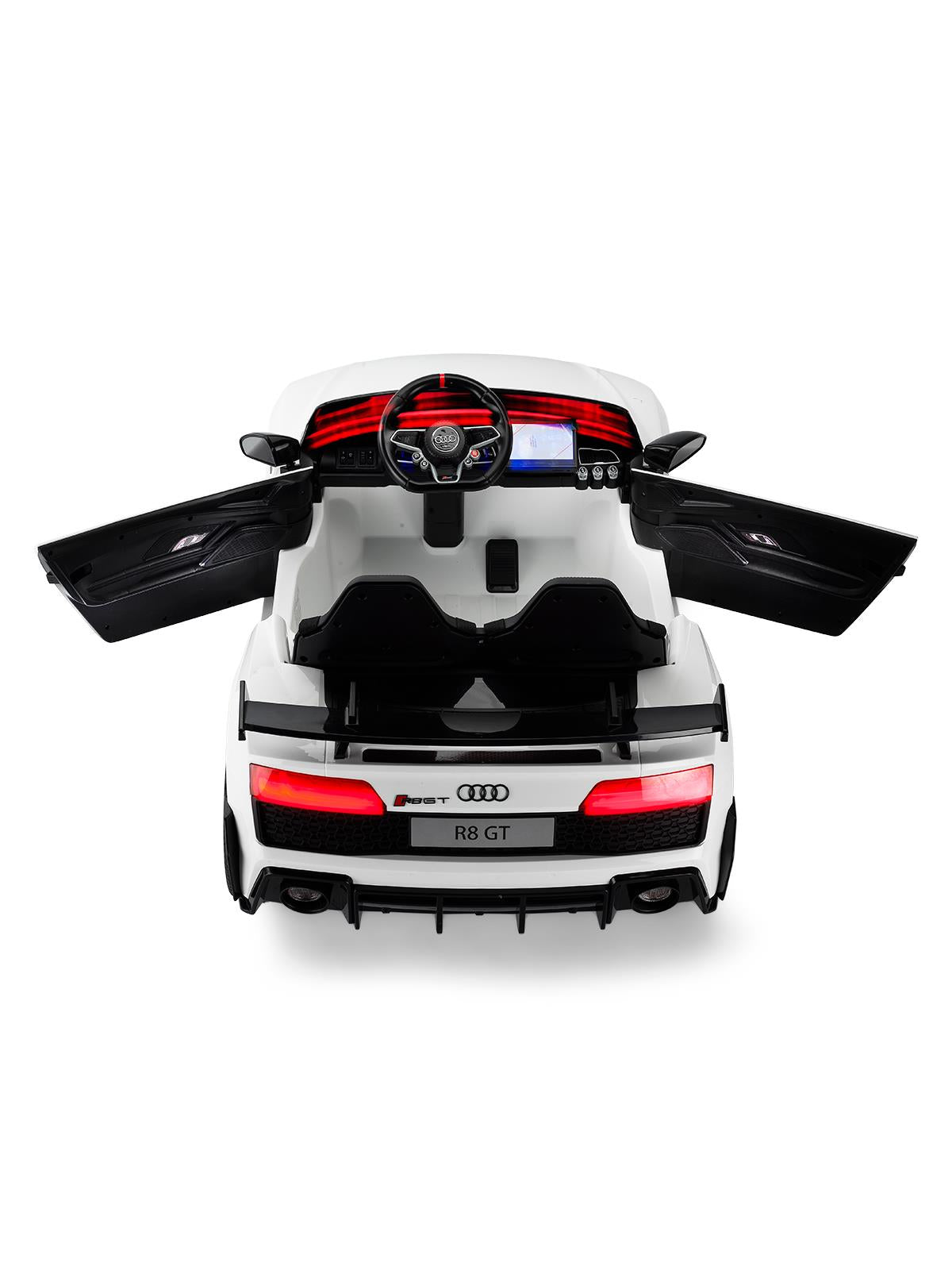 Baby2Go Audi R8 Spyder 12V Lisanslı Akülü Araba - Beyaz