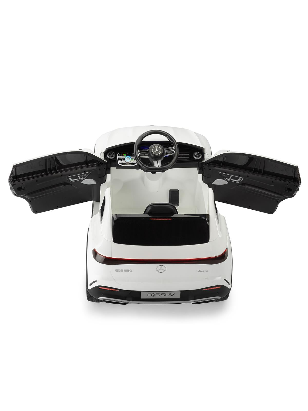 Baby2Go Mercedes EQS Suv 12V Lisanslı Akülü Araba - Beyaz