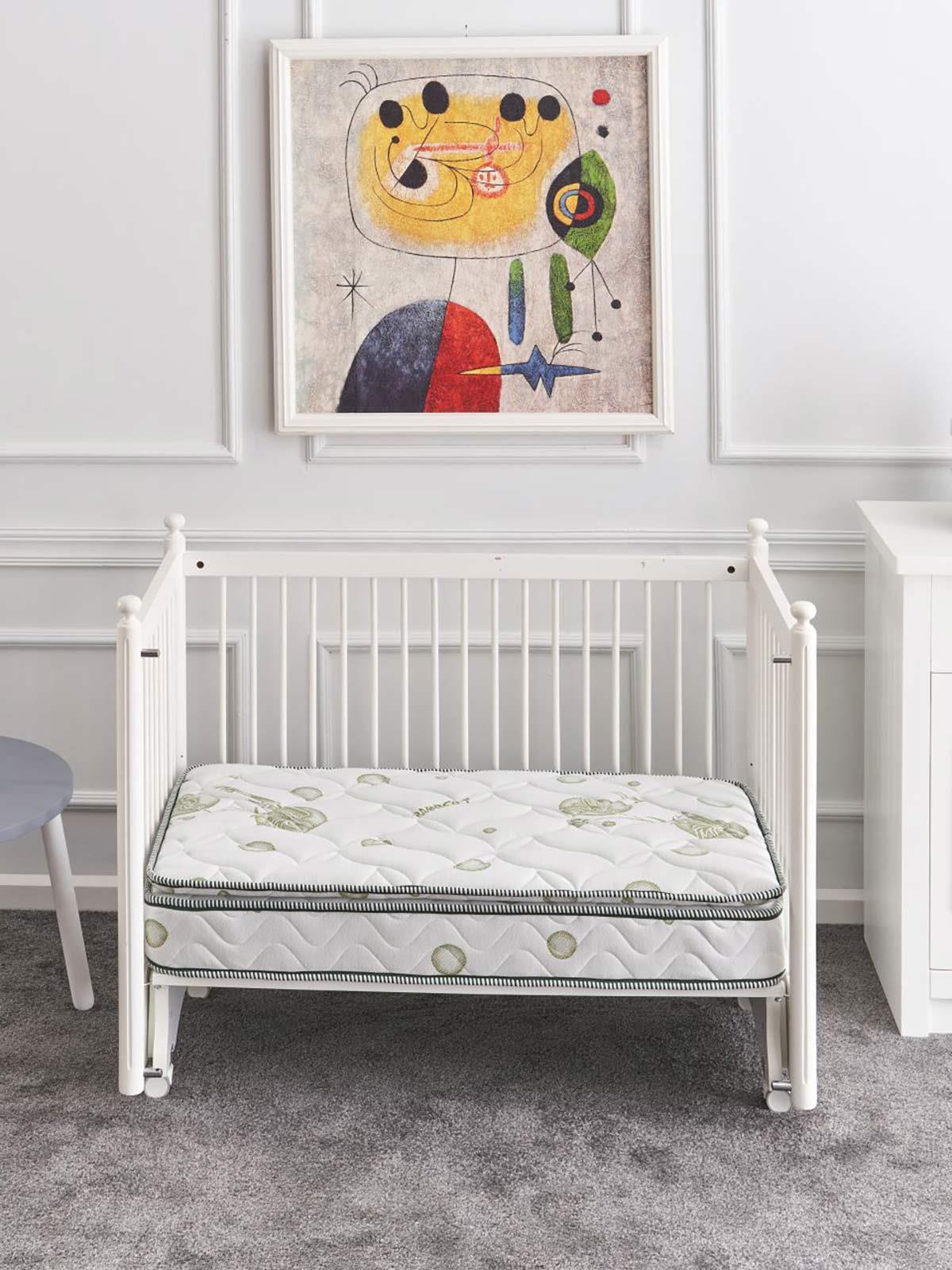Deluxe Gold Bambu 70x130 Lüks Pedli Bebek Yaylı Yatak