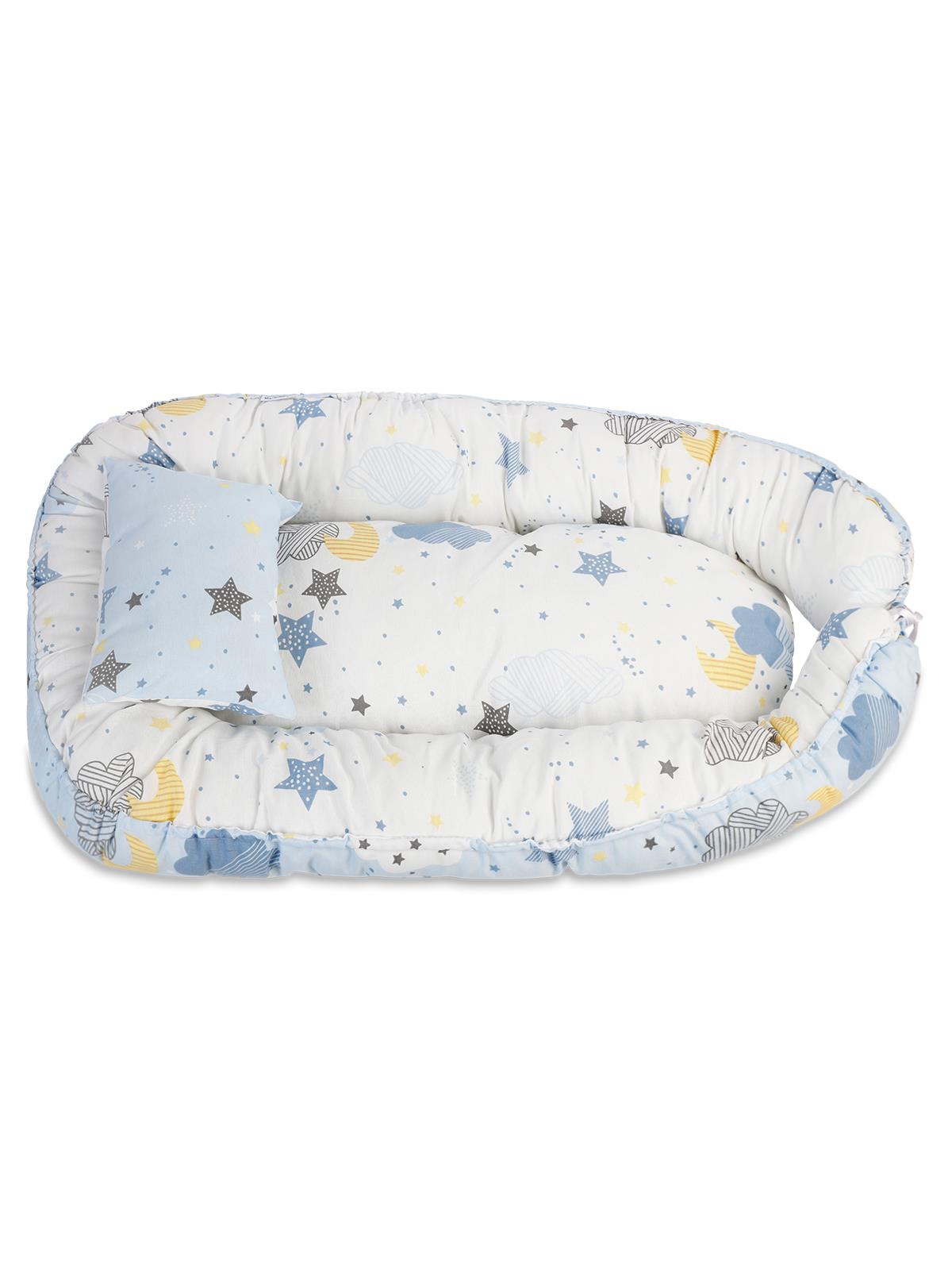 Kujju Büyük Baby Nest - Mavi