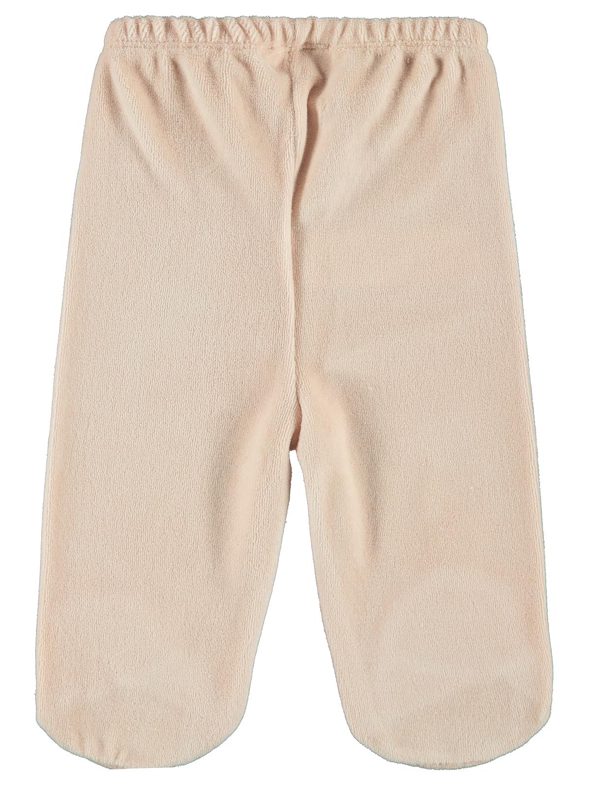 Civil Baby Düz Basic 1-6 Ay Tek Alt Bebe - Pudra