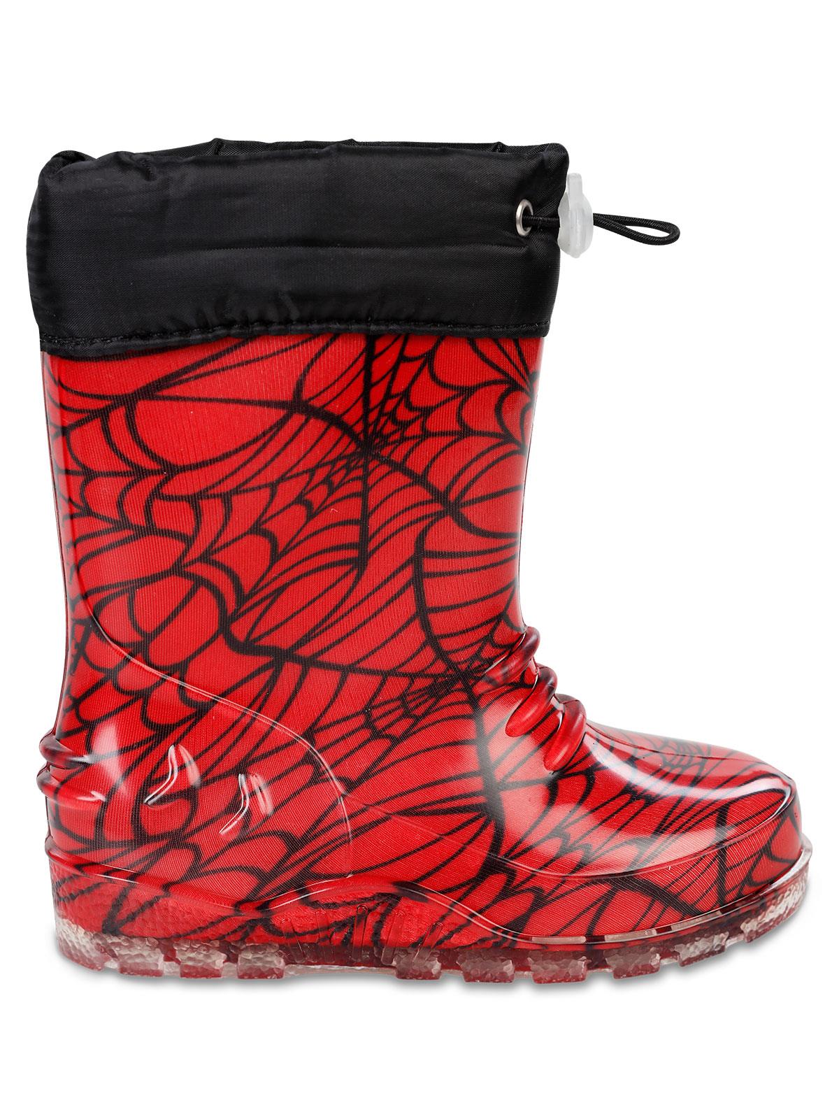 Civil Boots Örümcek 30-36 Numara Yağmur Çizmesi - Kırmızı