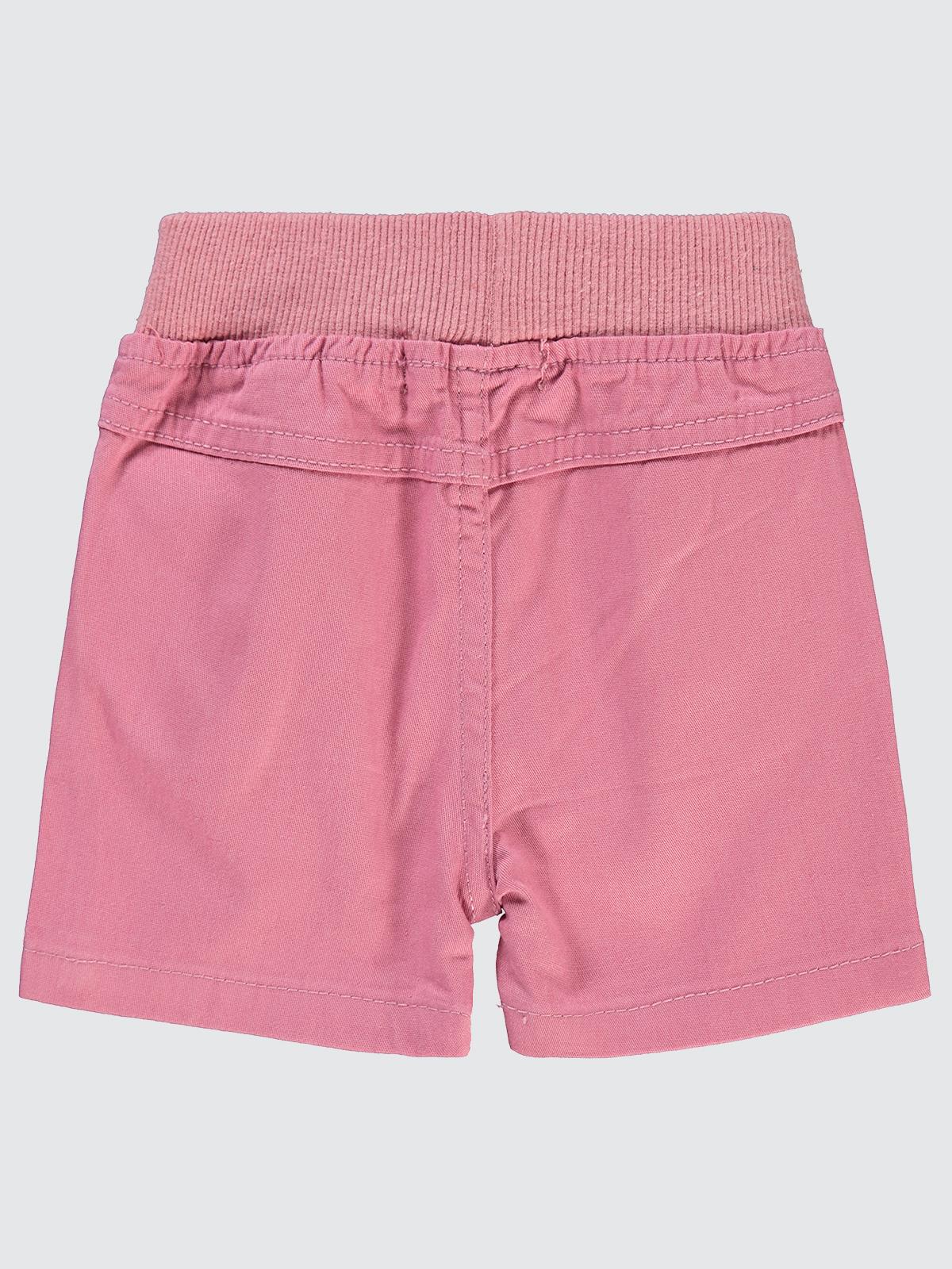 Civil Baby Beli Ribanalı 6-18 Ay Şort - Pembe