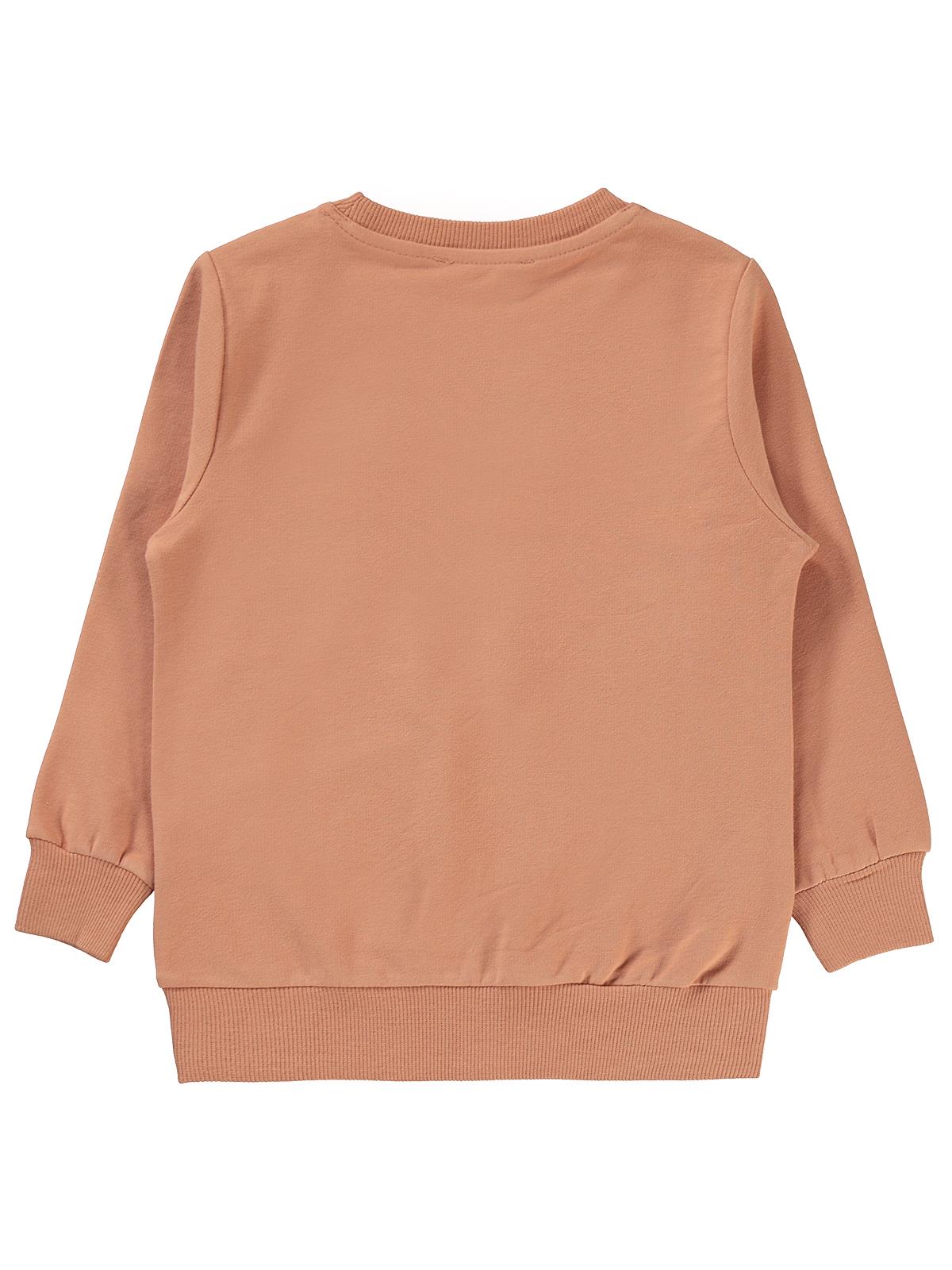 Civil Boys Qr Kod Etiketli 2-5 Yaş Sweatshirt - Turuncu