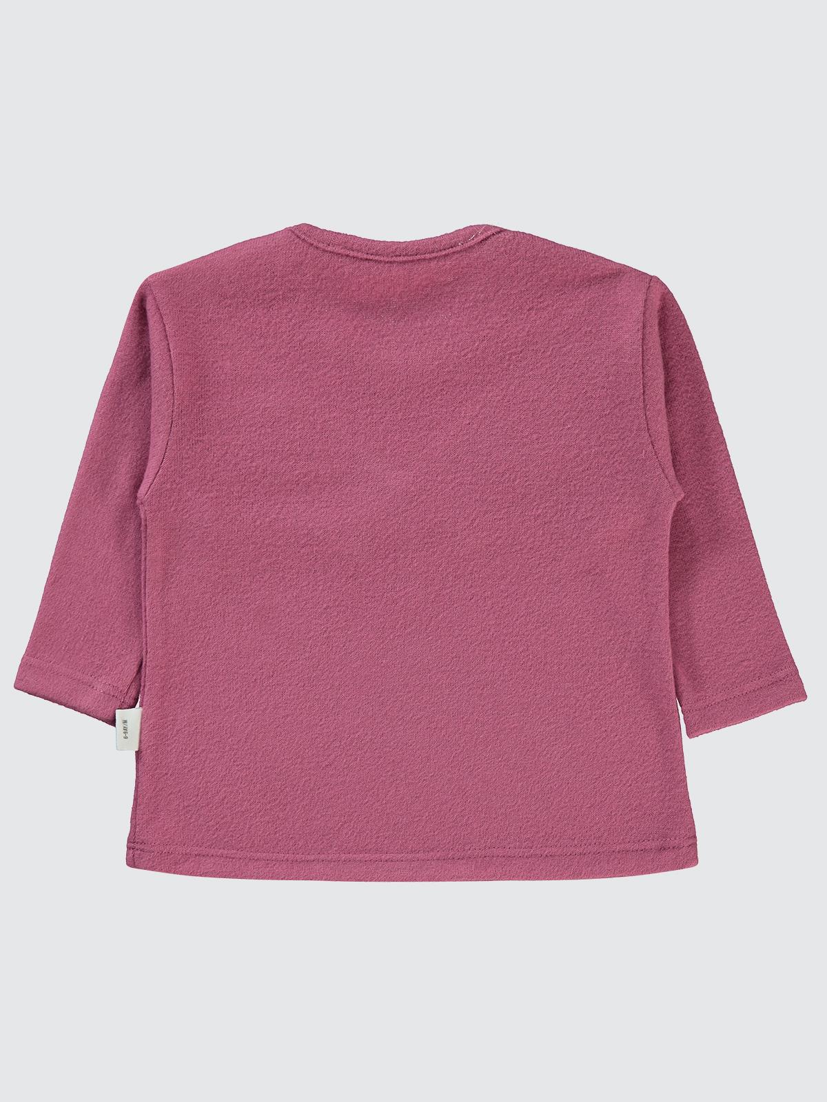 Civil Baby Kedi Nakışlı 6-18 Ay Sweatshirt - Bej