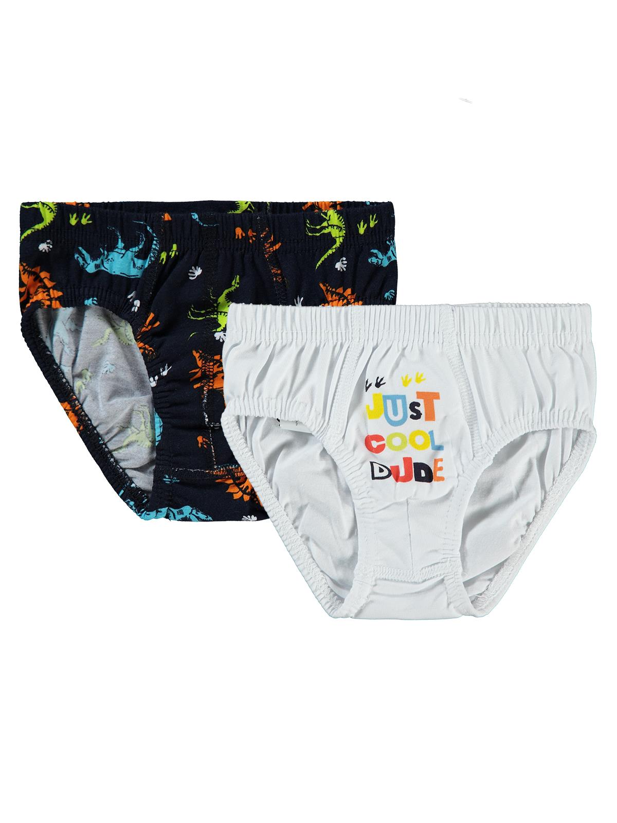 Civil Boys Dinosaur 2-10 Yaş 2'li Külot Set