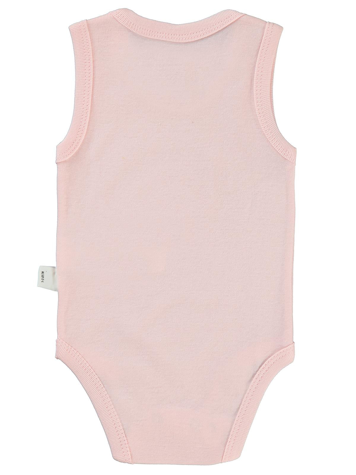 Civil Baby Gökkuşağı Baskılı 1-36 Ay Çıtçıtlı Badi - Lila