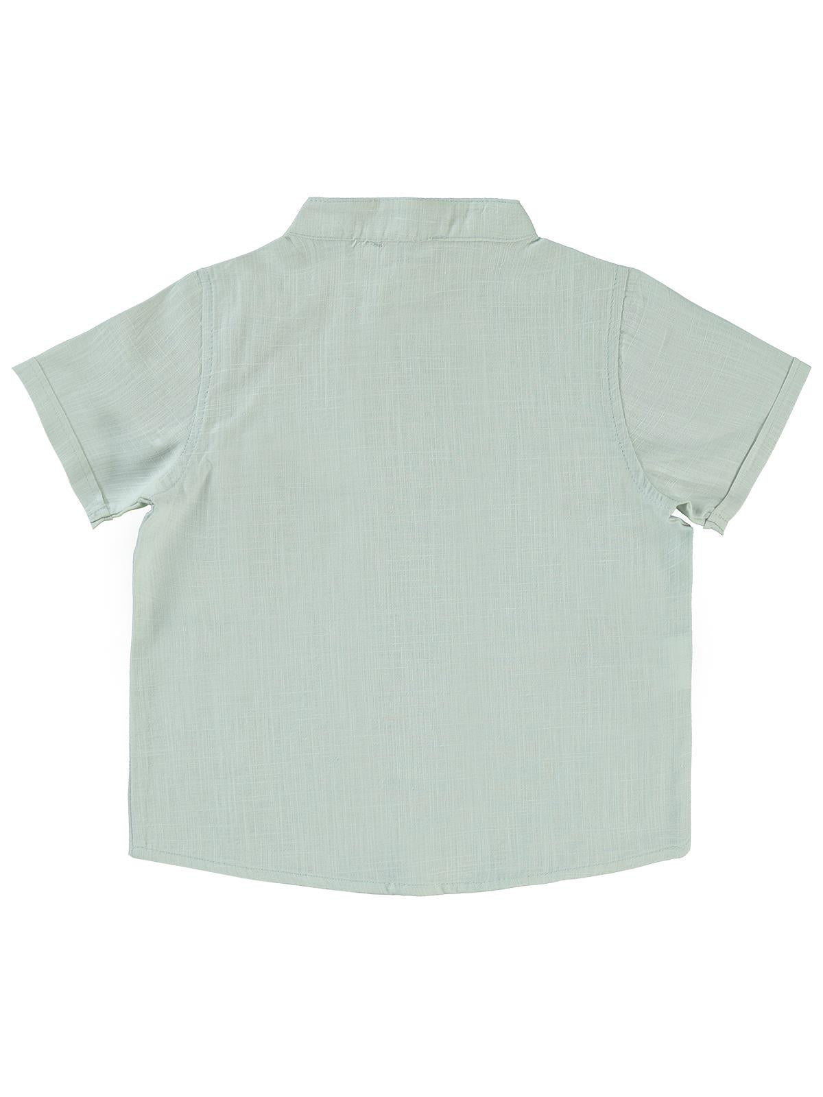 Civil Boys Yelken Nakışlı 2-5 Yaş Gömlek - Gri