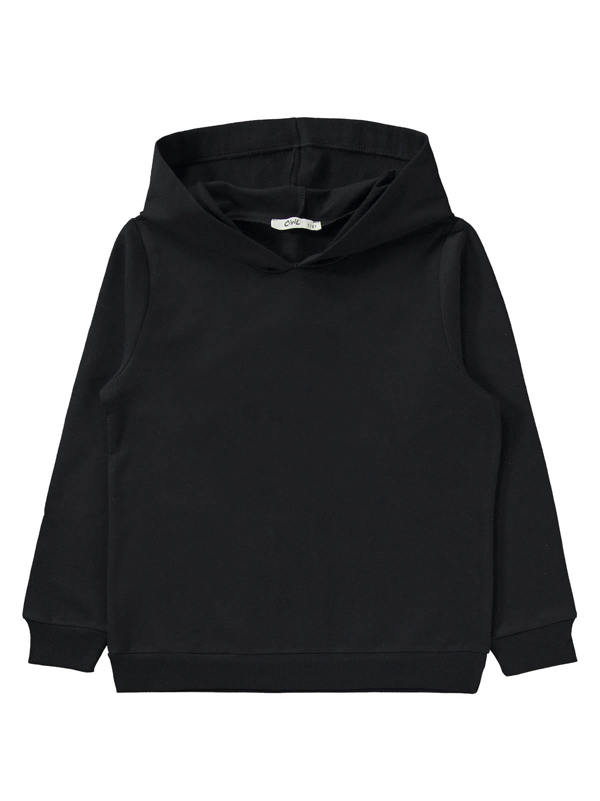 Civil Boys Unisex Basic 6-9 Yaş Eşofman Takımı - Siyah