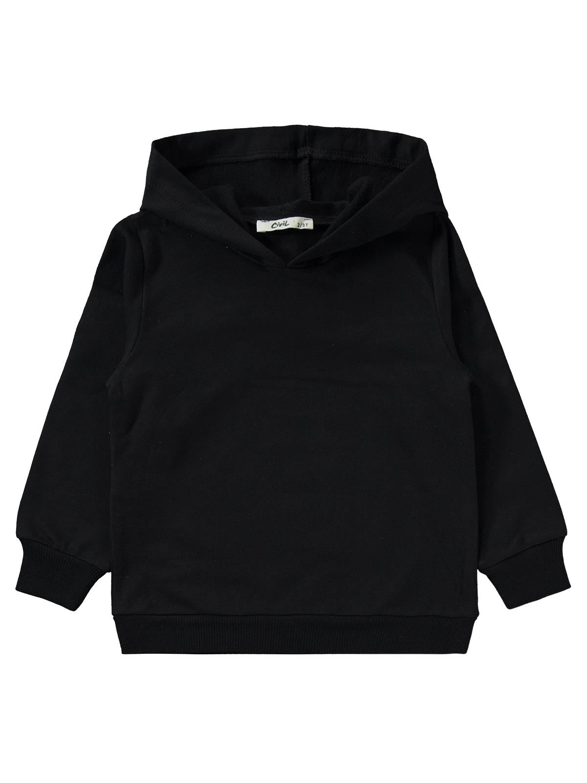 Civil Boys Unisex Basic 2-5 Yaş Eşofman Takımı - Siyah
