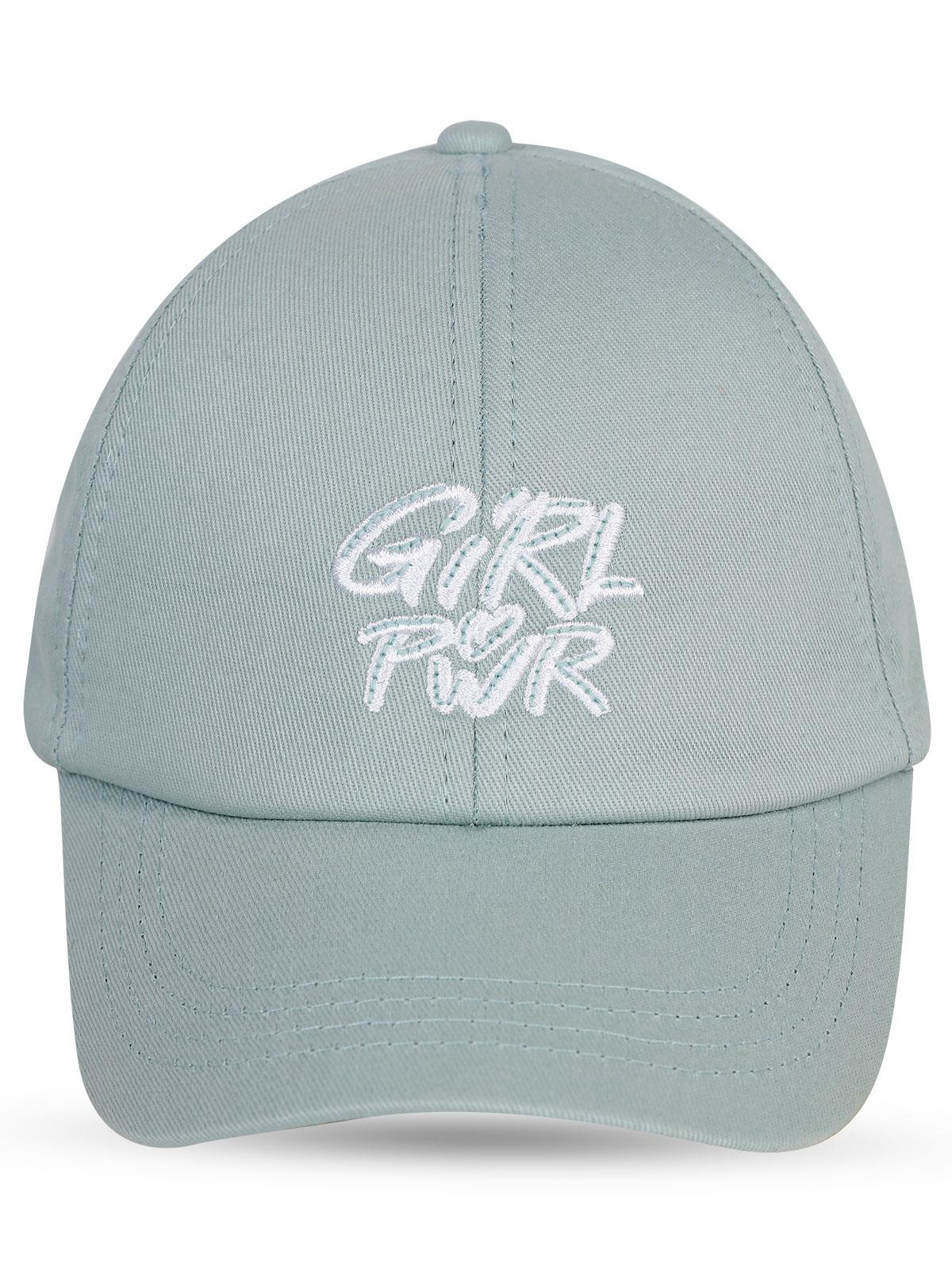 Civil Girls Power 6-9 Yaş Çocuk Kız Kep Şapka - Yeşil