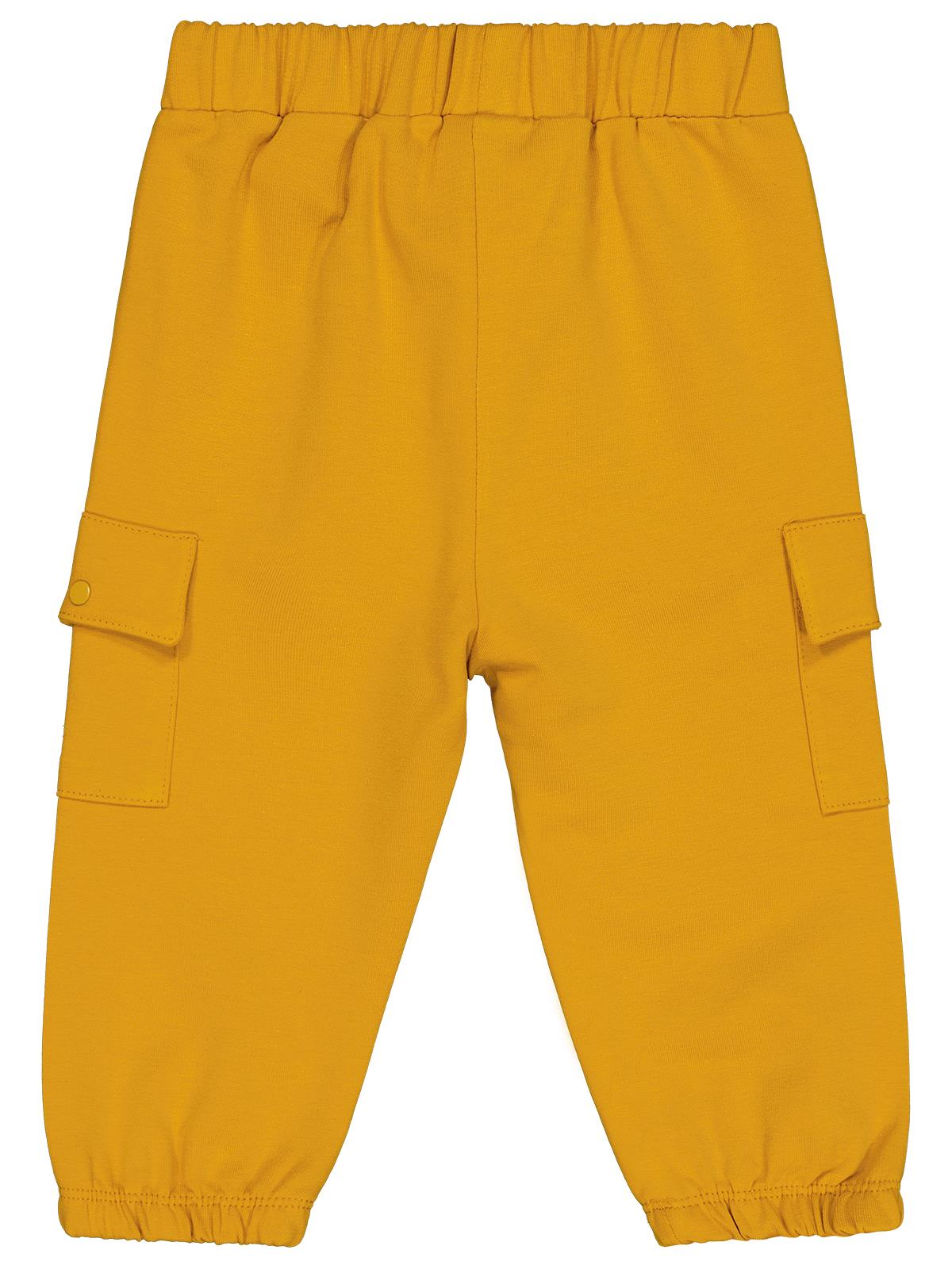 Civil Baby Civil Basic Timeless Kargo Cepli 6-18 Ay Eşofman Altı - Hardal