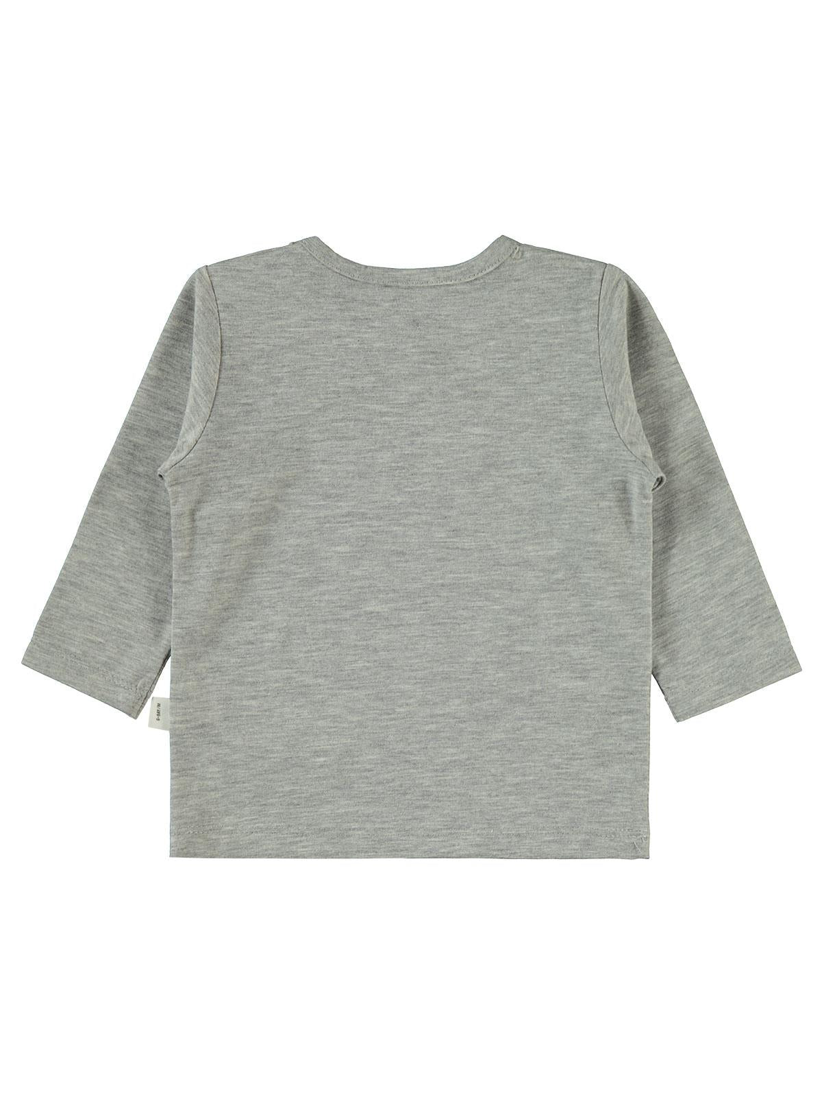Civil Baby Kalp Taçlı 6-18 Ay Sweatshirt - Gri