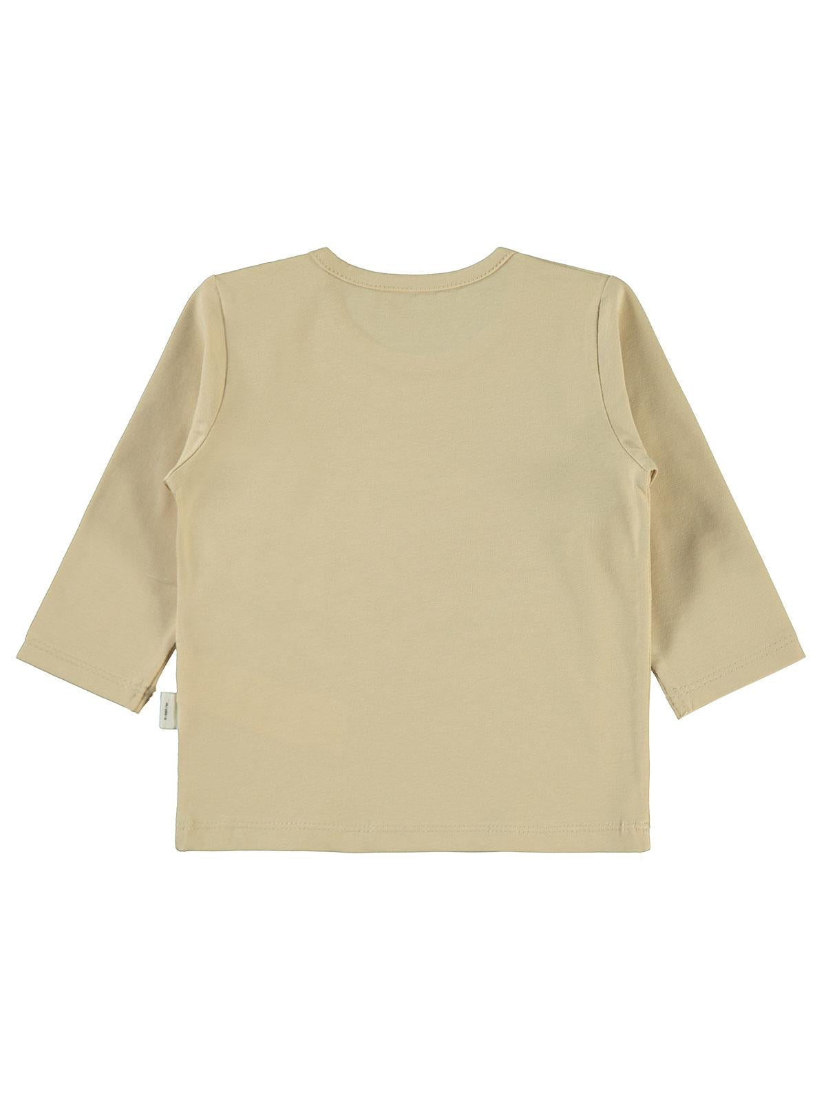 Civil Baby Yıldız Baskılı 6-18 Ay Sweatshirt - Bej