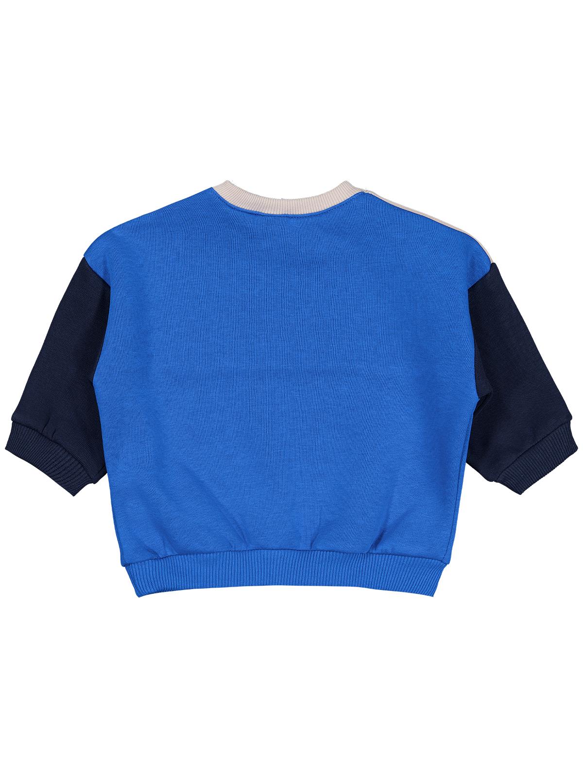Civil Baby Parçalı 6-18 Ay Sweatshirt - Mavi