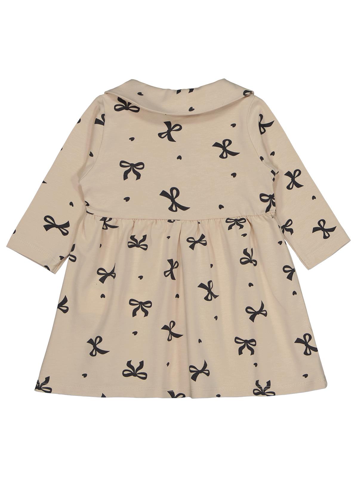 Civil Baby Fiyonk Empirme 6-18 Ay Elbise - Bej