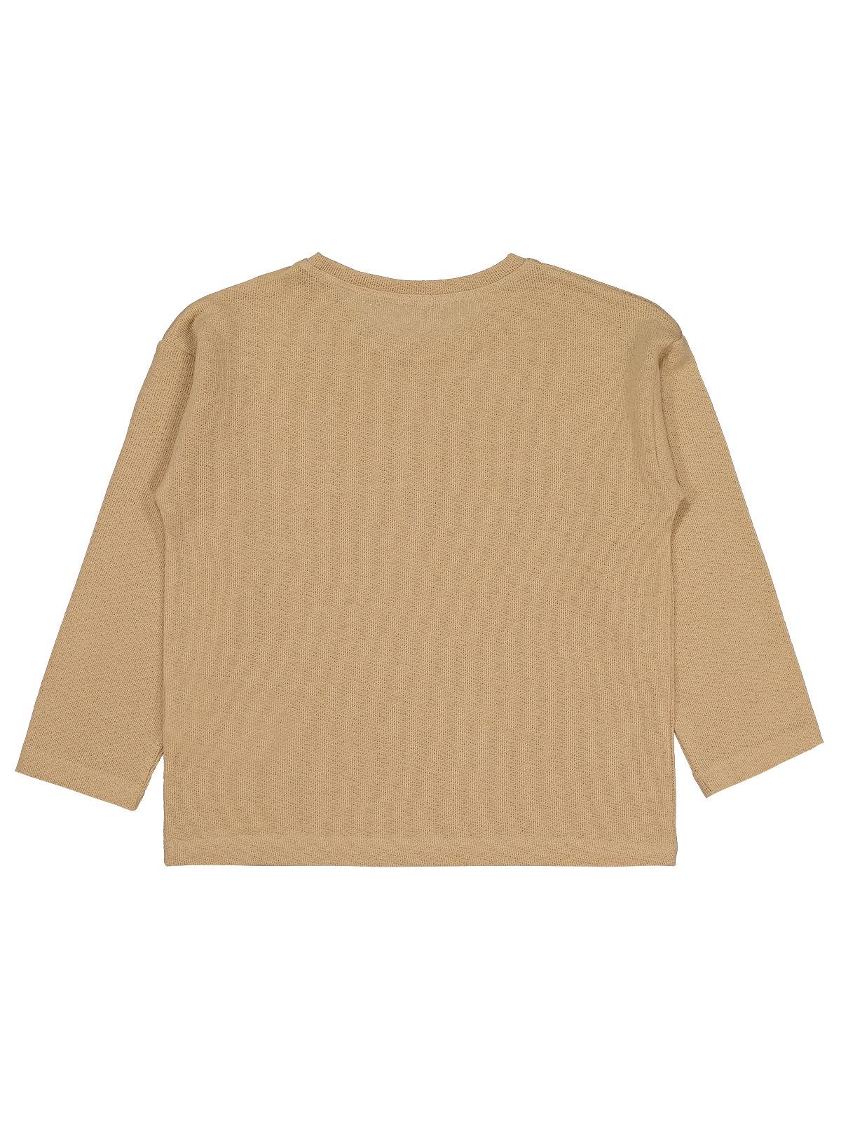 Civil Boys Jakarlı Basic 10-13 Yaş Sweatshirt - Bej