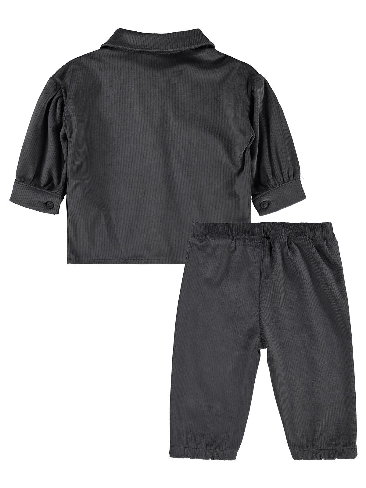 Civil Baby Cepli 6-18 Ay Takım - Gri