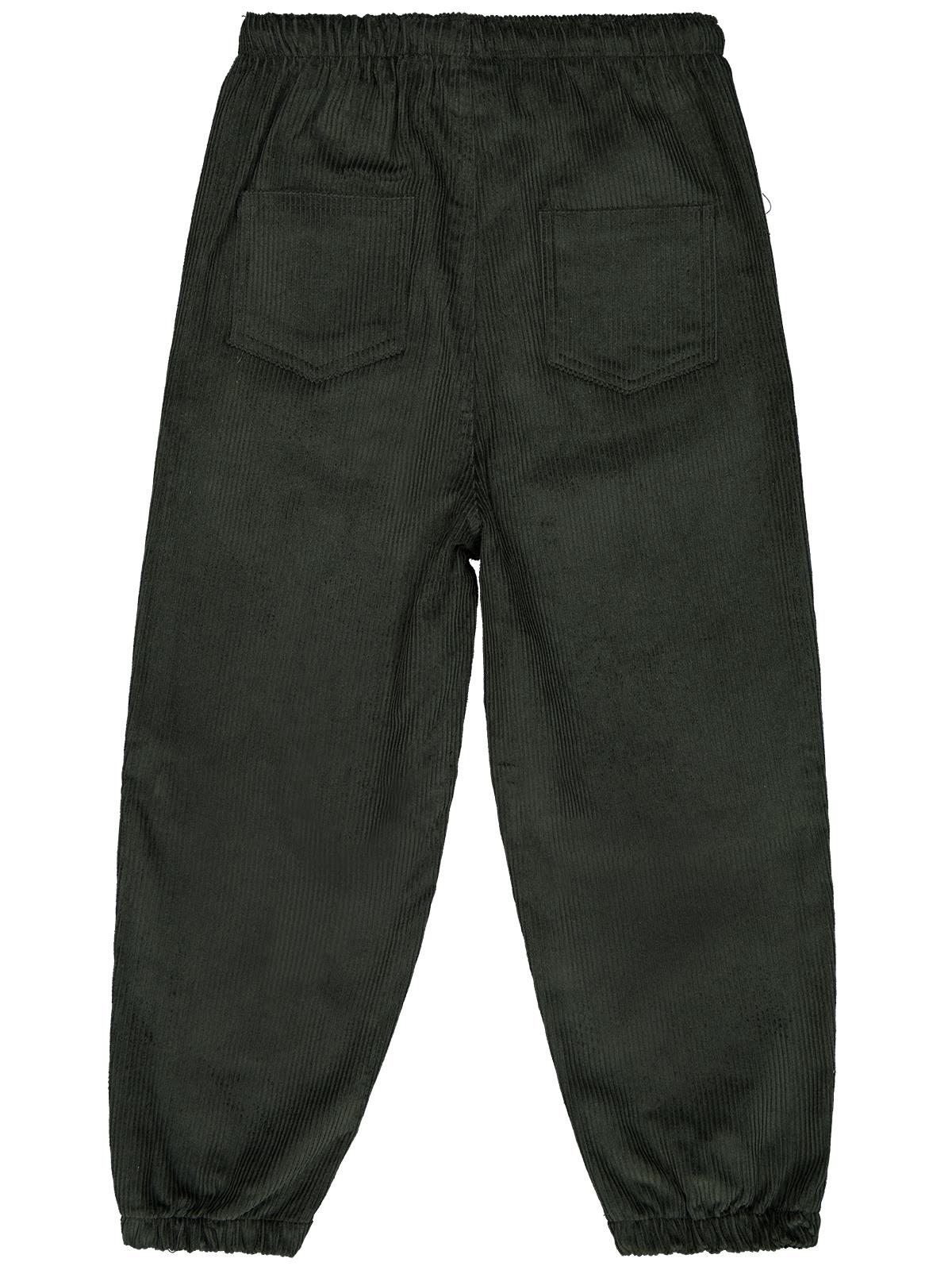 Civil Boys Bağcıklı Joger Kadife 6-9 Yaş Pantolon - Haki