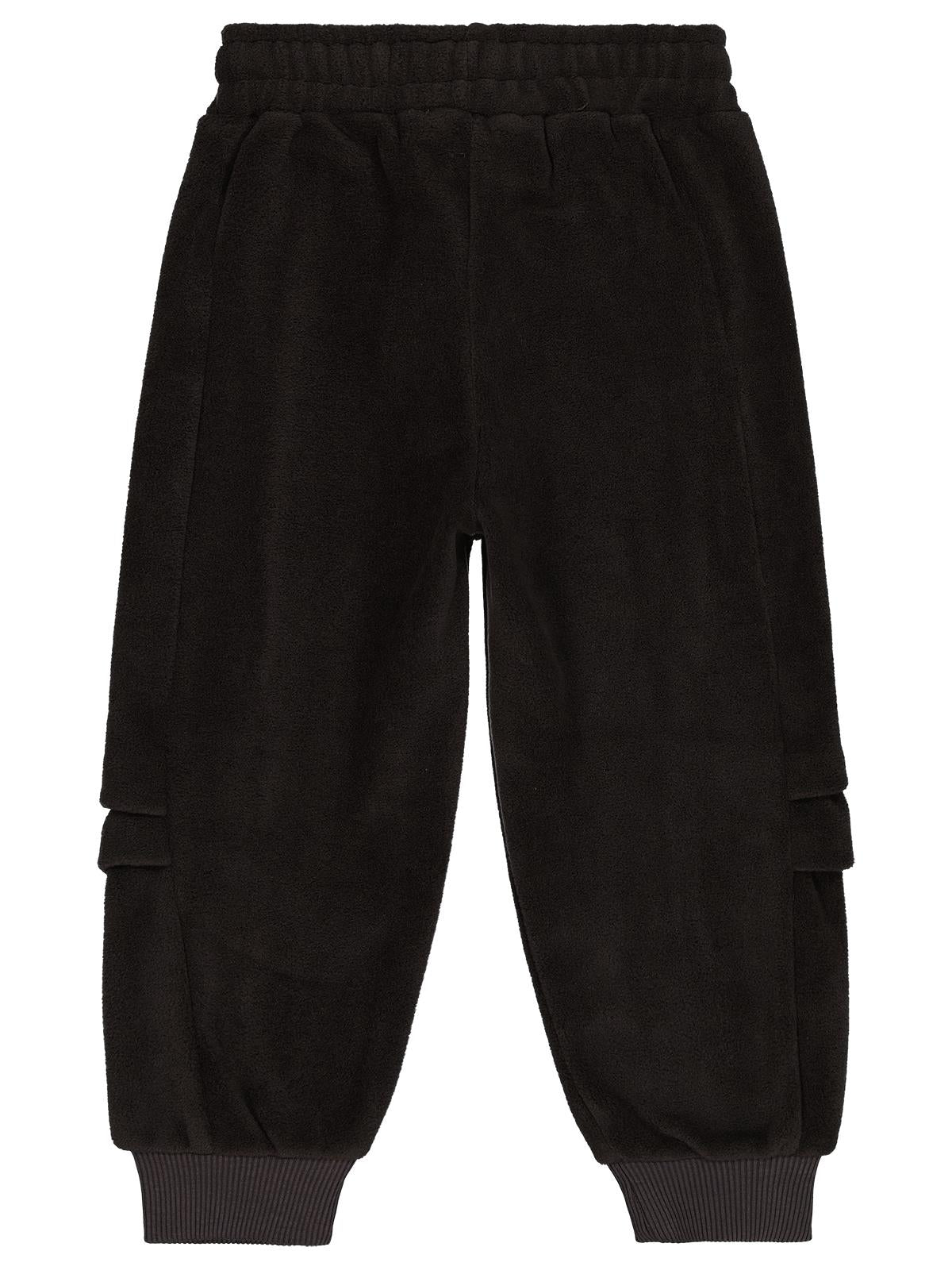 Civil Boys Erkek Çocuk Parçalı Polar Eşofman Altı | Polar | Okul Kreş ve Günlük Kullanım - Gri
