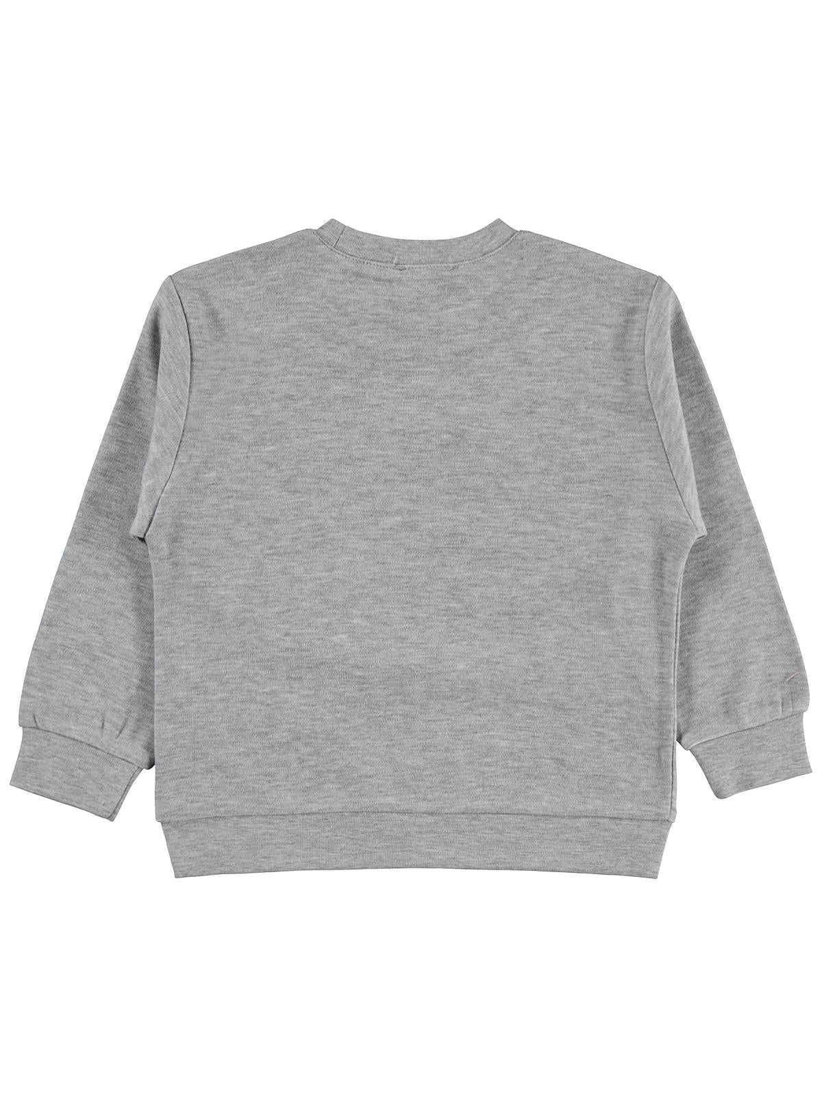 Civil Girls Wonderful Life Baskılı 2-5 Yaş Sweatshirt - Ekru
