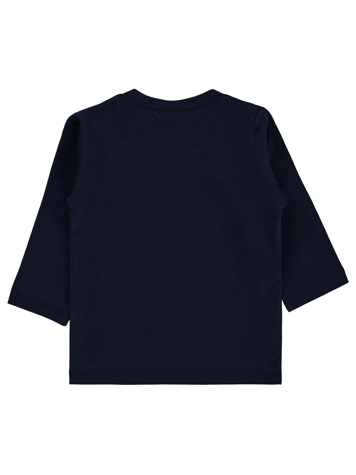 Civil Baby Leylek Baskılı 6-18 Ay Sweatshirt - Lacivert