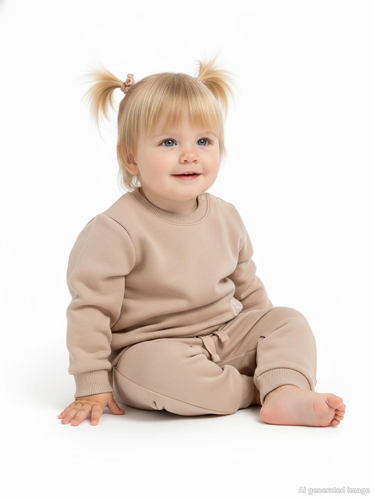 Civil Baby Cvl Nakışlı 6-18 Ay Takım - Gri