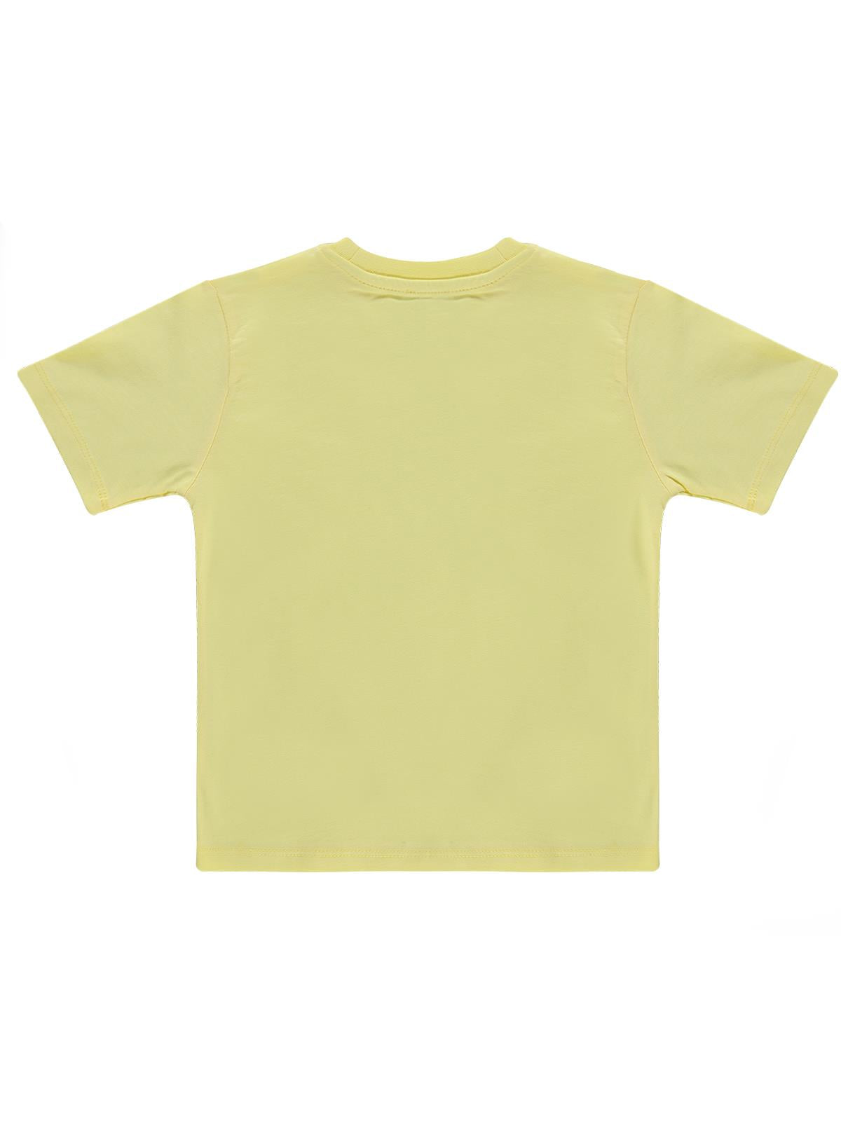 Civil Boys Basic Surf Etiketli 2-5 Yaş Tişört - Sarı