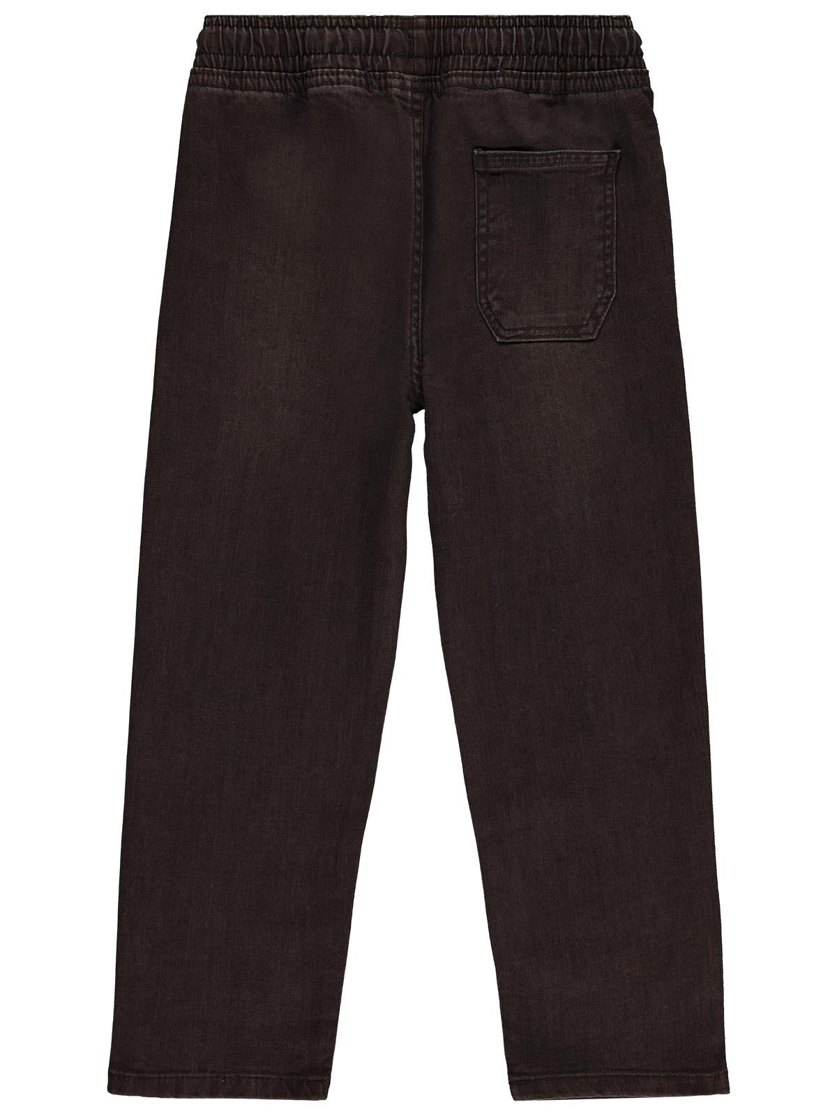 Civil Boys Bağcıklı Basic 10-13 Yaş Pantolon - Kahve