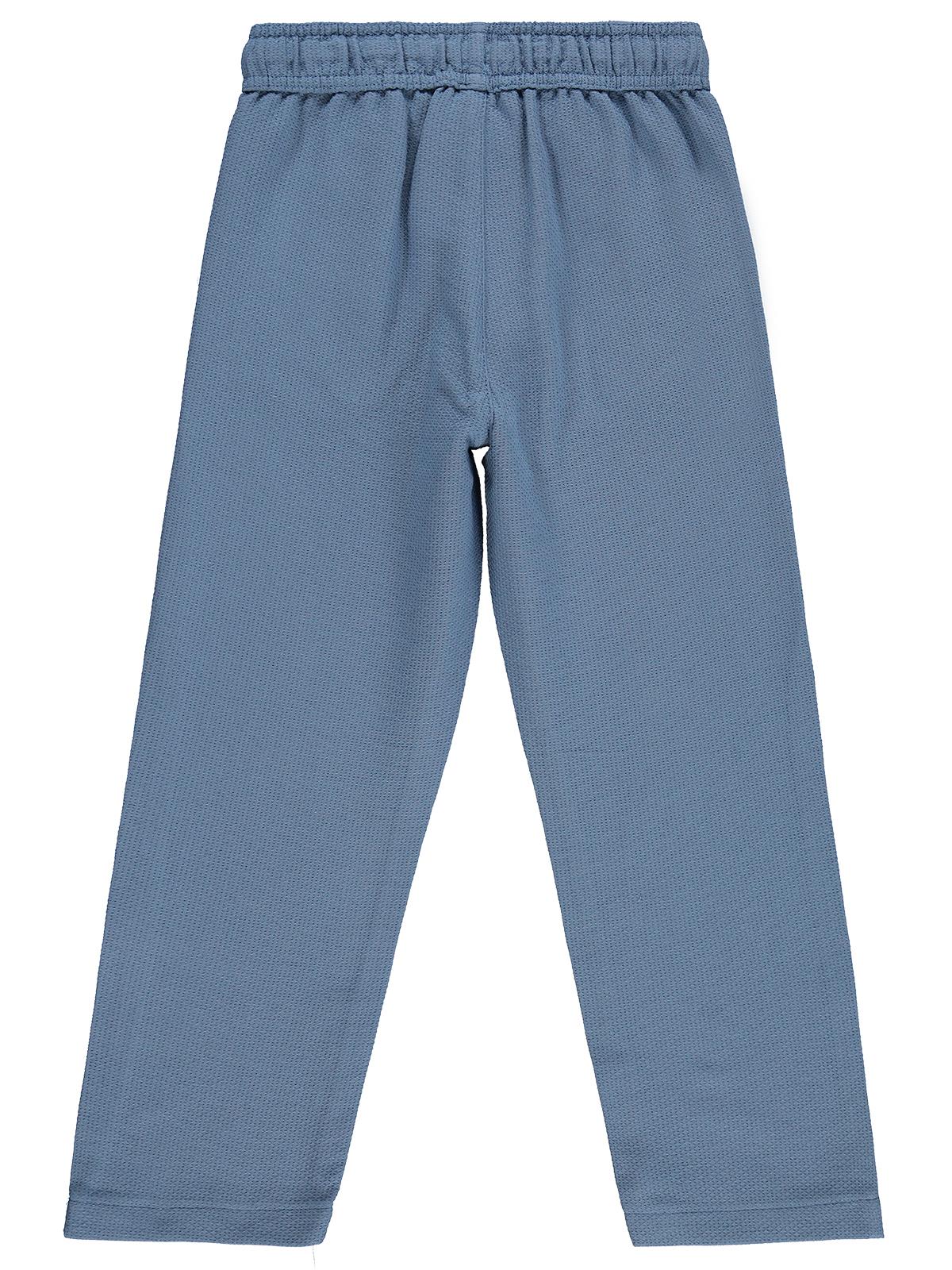 Civil Boys Armürlü Chino 6-9 Yaş Pantolon - Mavi