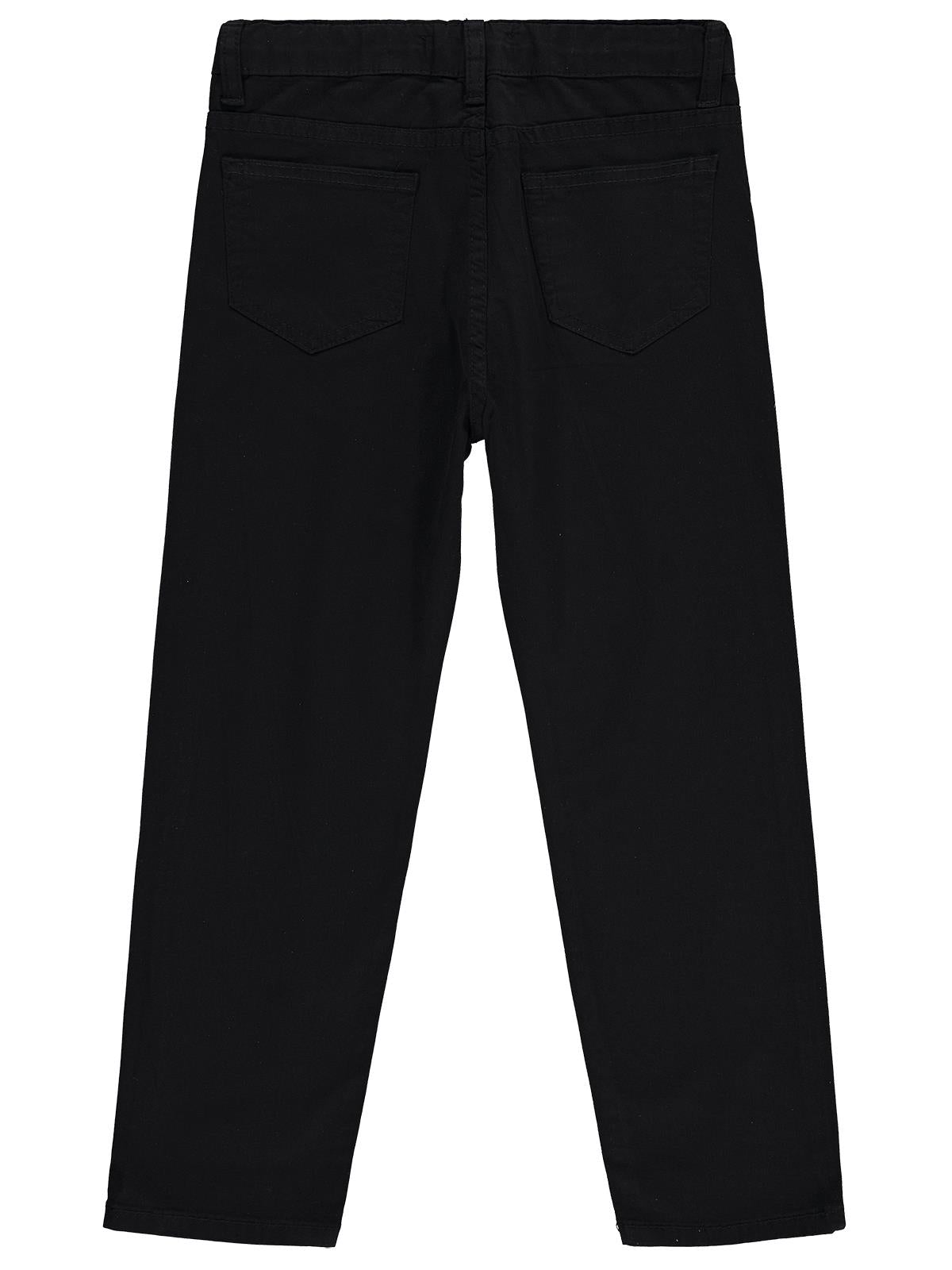 Civil Boys Erkek Çocuk 5 Cep Basic 10-13 Yaş Pantolon - Siyah