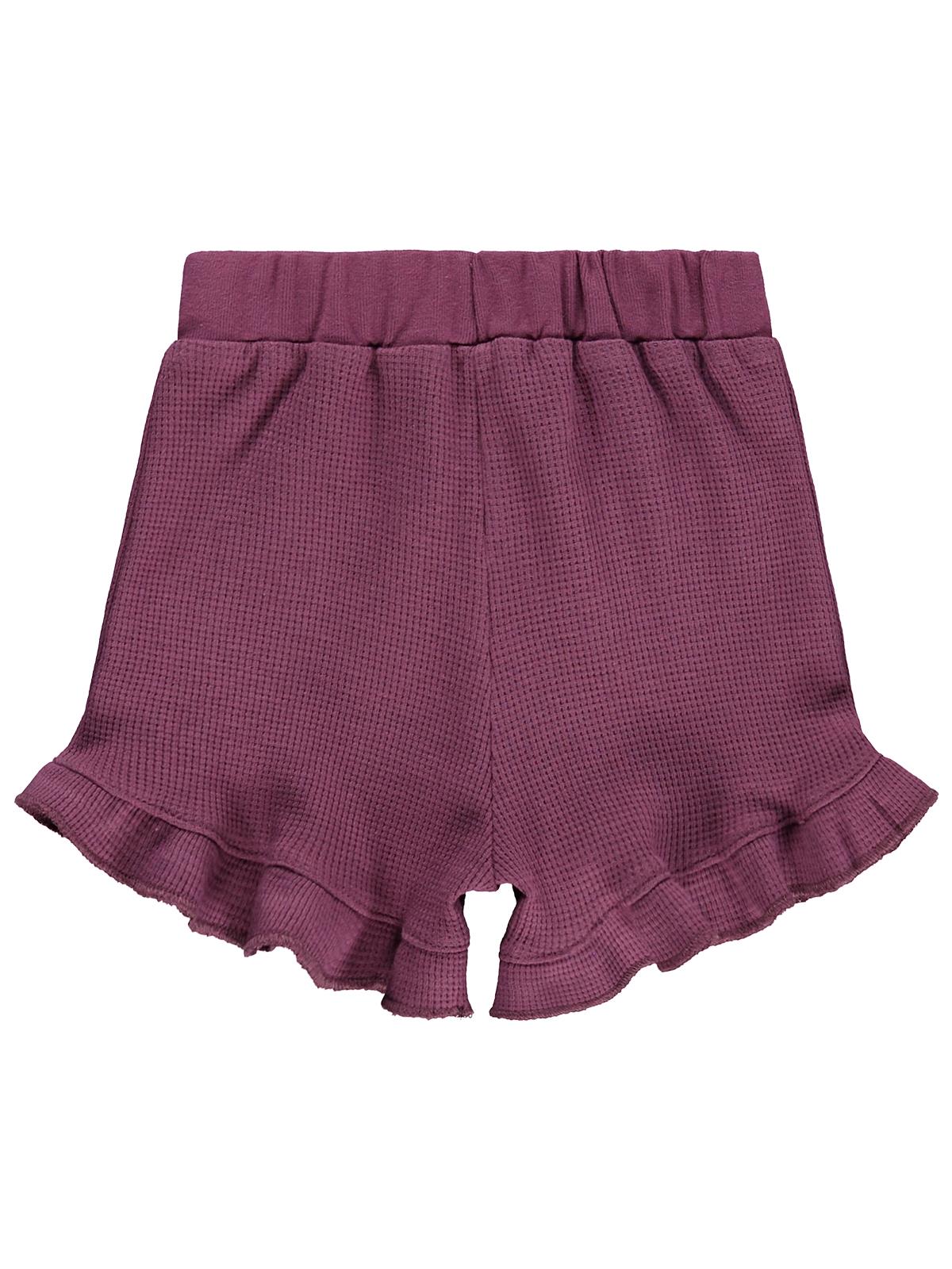 Civil Baby Papatya Baskılı 6-18 Ay Şort - Lila