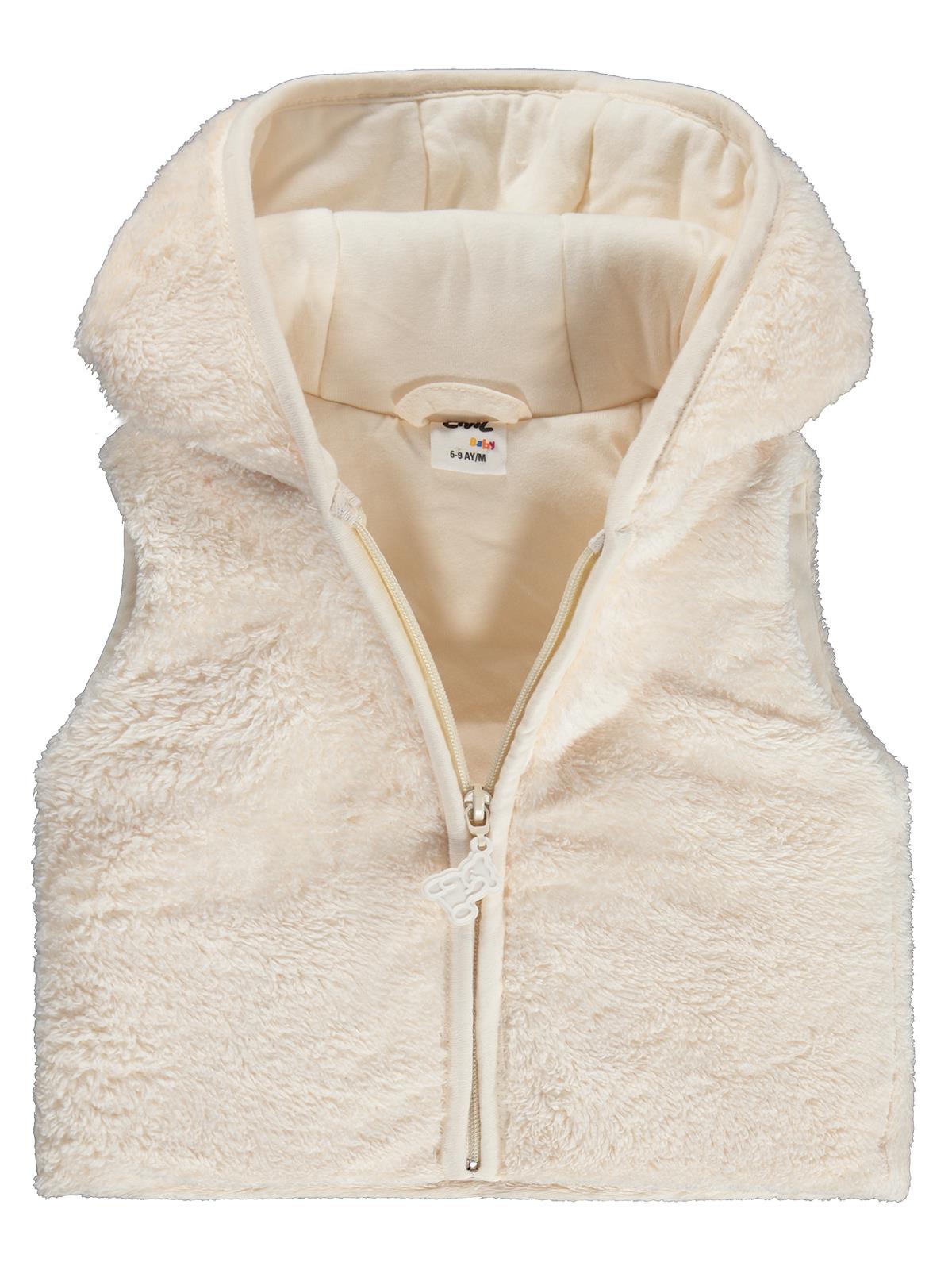 Civil Baby Welsoft 6-18 Ay Yelek - Bej