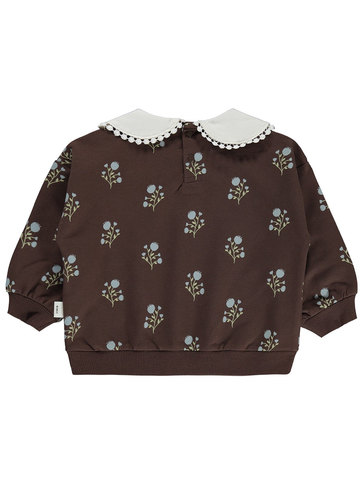 Civil Baby Bebe Yakalı 6-18 Ay Sweatshirt - Kahverengi