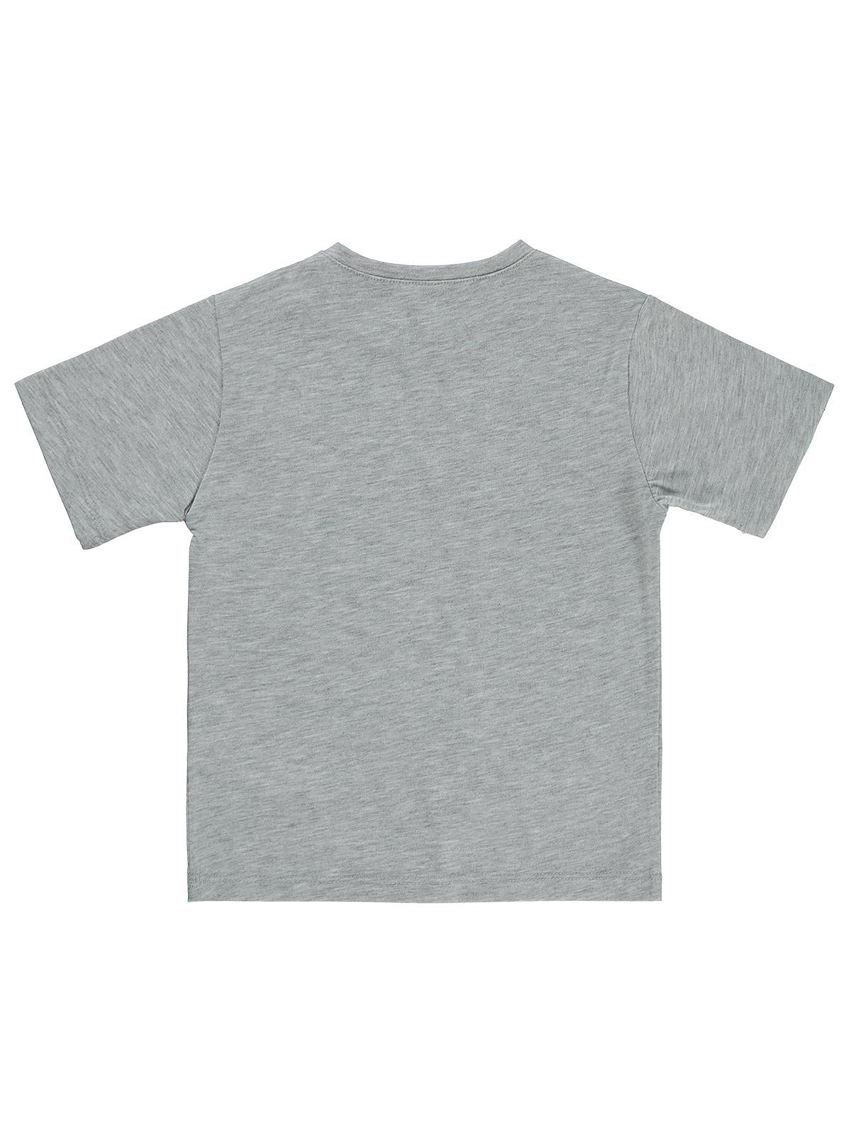 Civil Boys Basic Surf Etiketli 2-5 Yaş Tişört - Gri