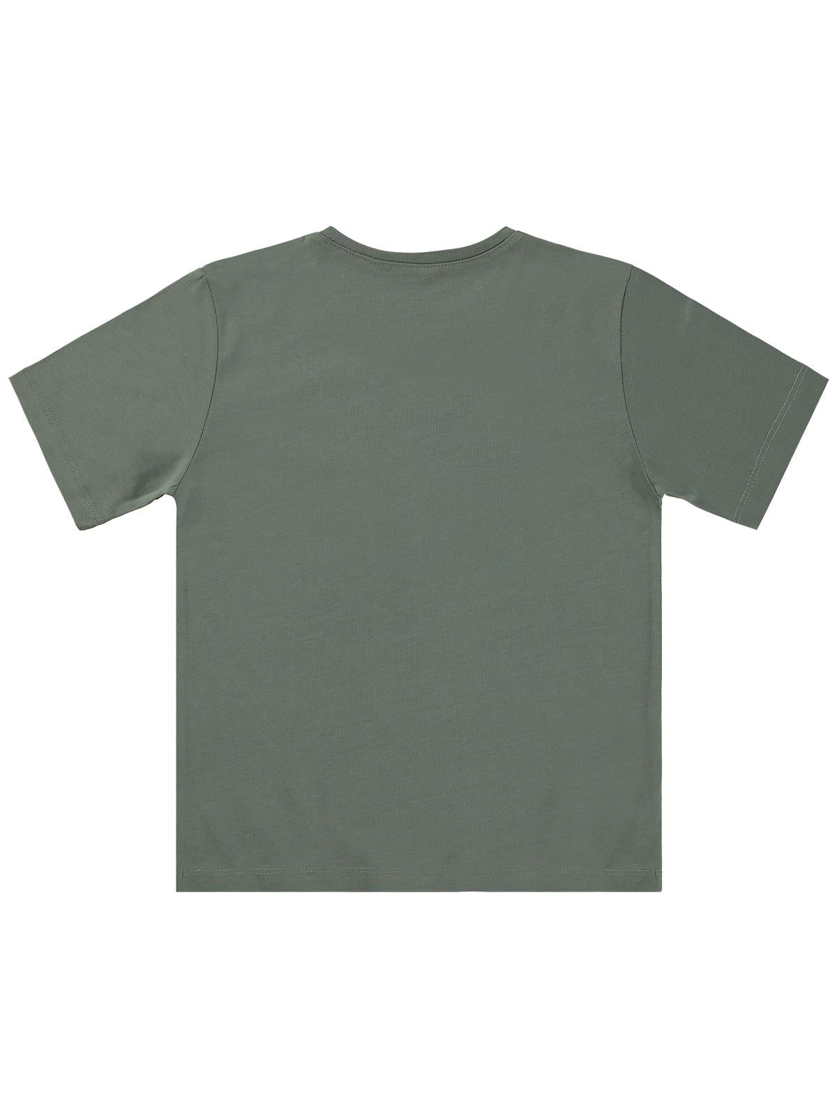 Civil Boys Basic Surf Etiketli 6-9 Yaş Tişört - Haki