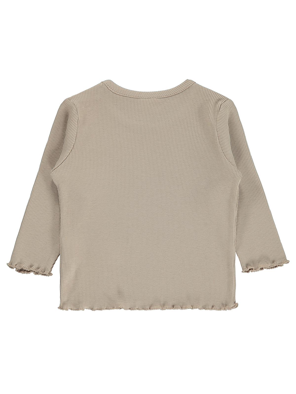 Civil Baby Kol Ucu Detaylı 6-18 Ay Sweatshirt - Bej