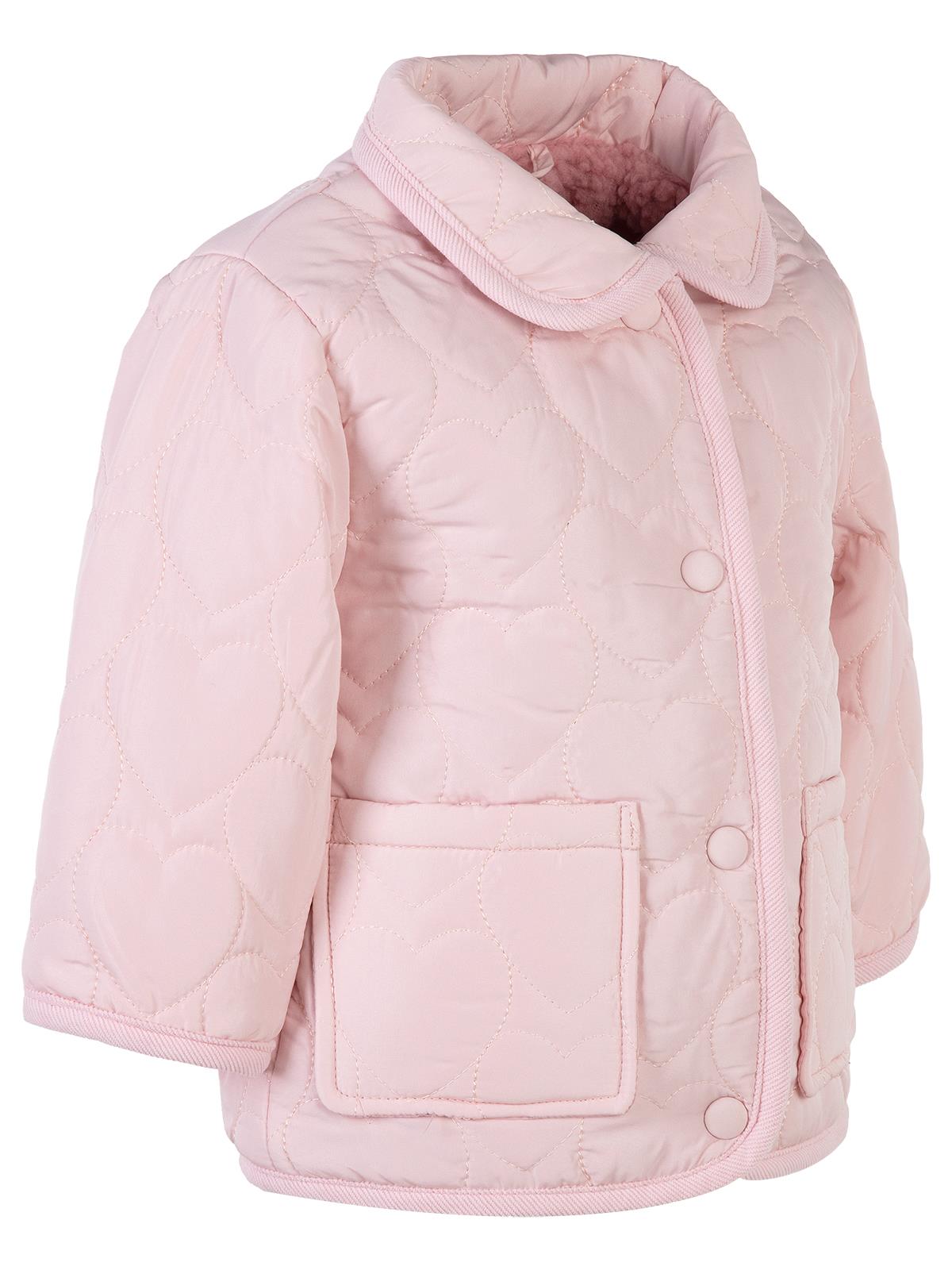 Civil Baby Kalp Desen Yakalı 6-18 Ay Mont - Pembe