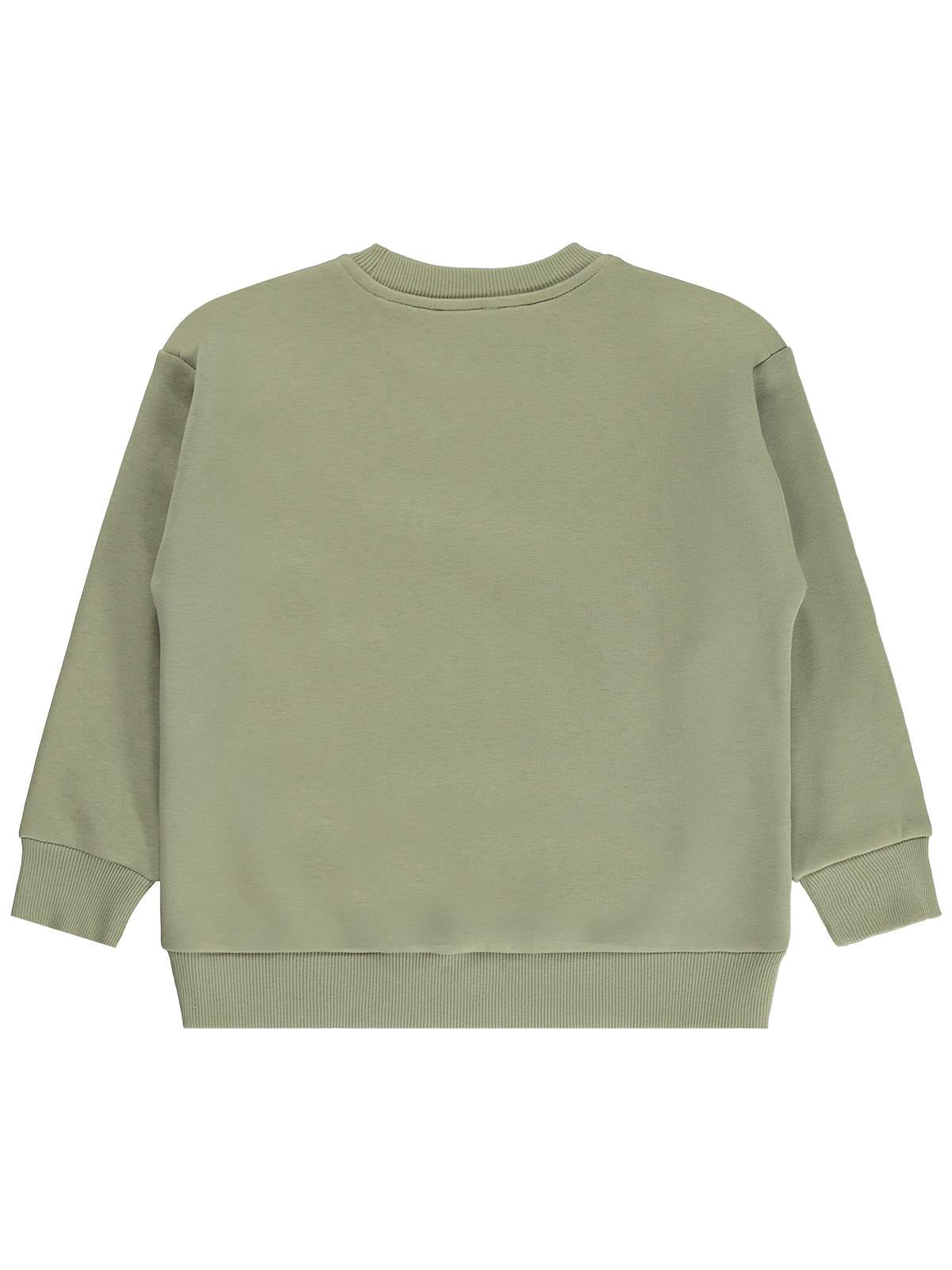 Civil Boys Seattle Baskılı 6-9 Yaş Sweatshirt Km - Haki