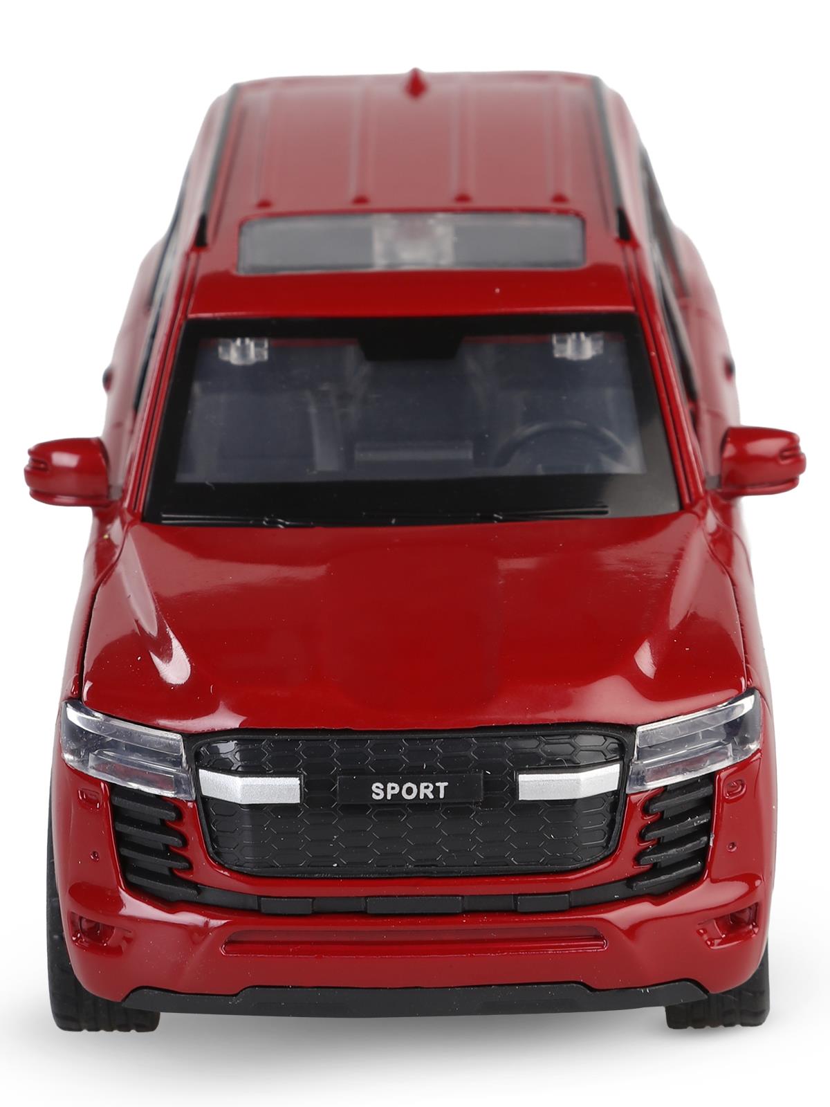 Vardem Kut.çek bırak 1:32 Işıklı Ve Sesli Metal Jeep - Bordo